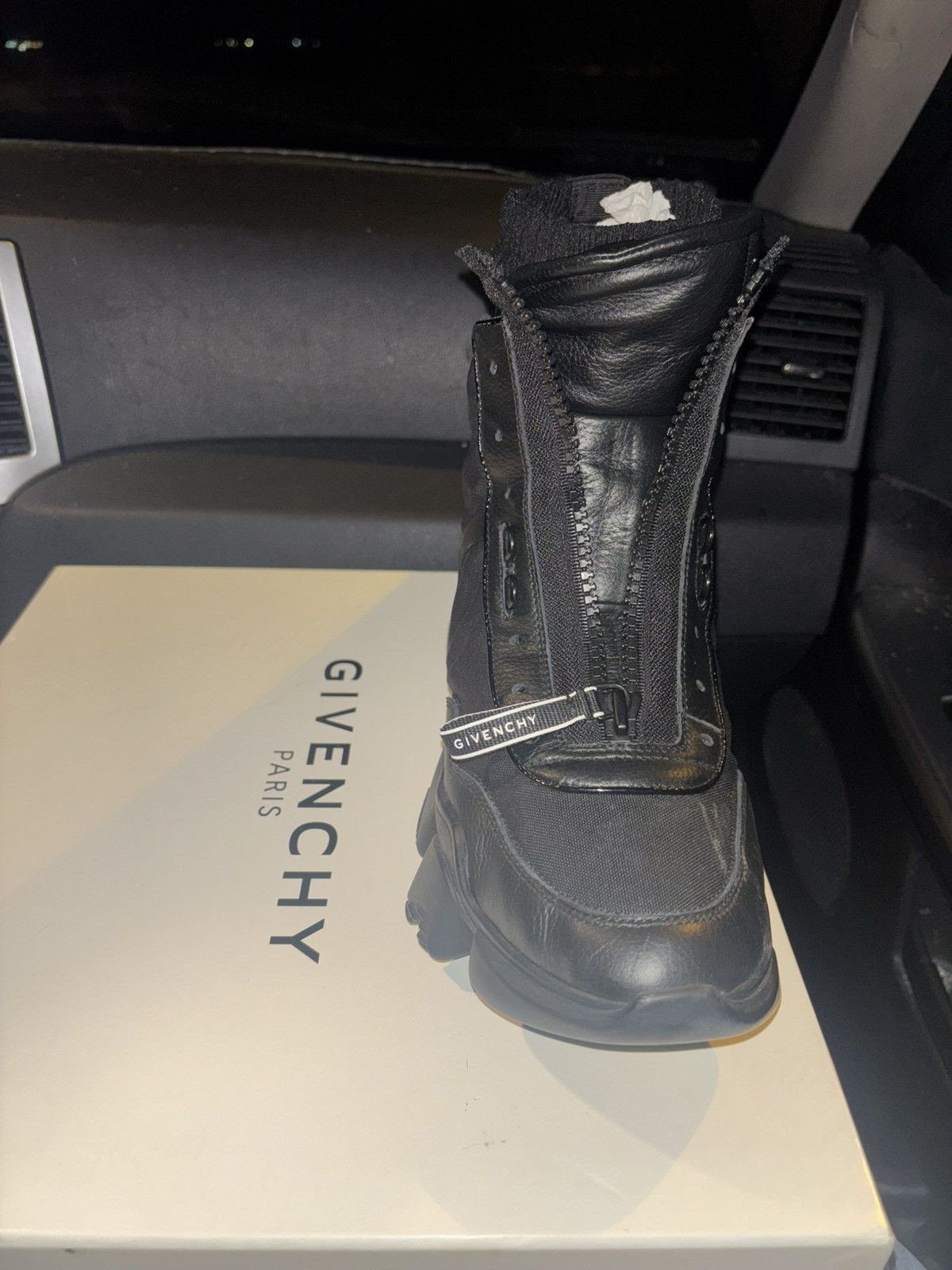 Givenchy Givenchy — JAW high sneakers in nylon and leather Size US 9.5 / EU 42-43 - 13 Thumbnail
