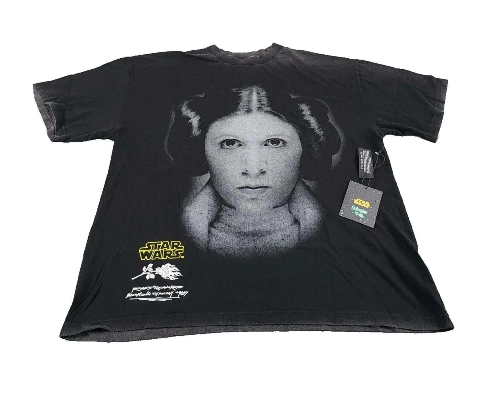 Civil Regime Civil Regime X Star Wars Hope Princess Leia Black Large NWT Size US L / EU 52-54 / 3 - 1 Thumbnail