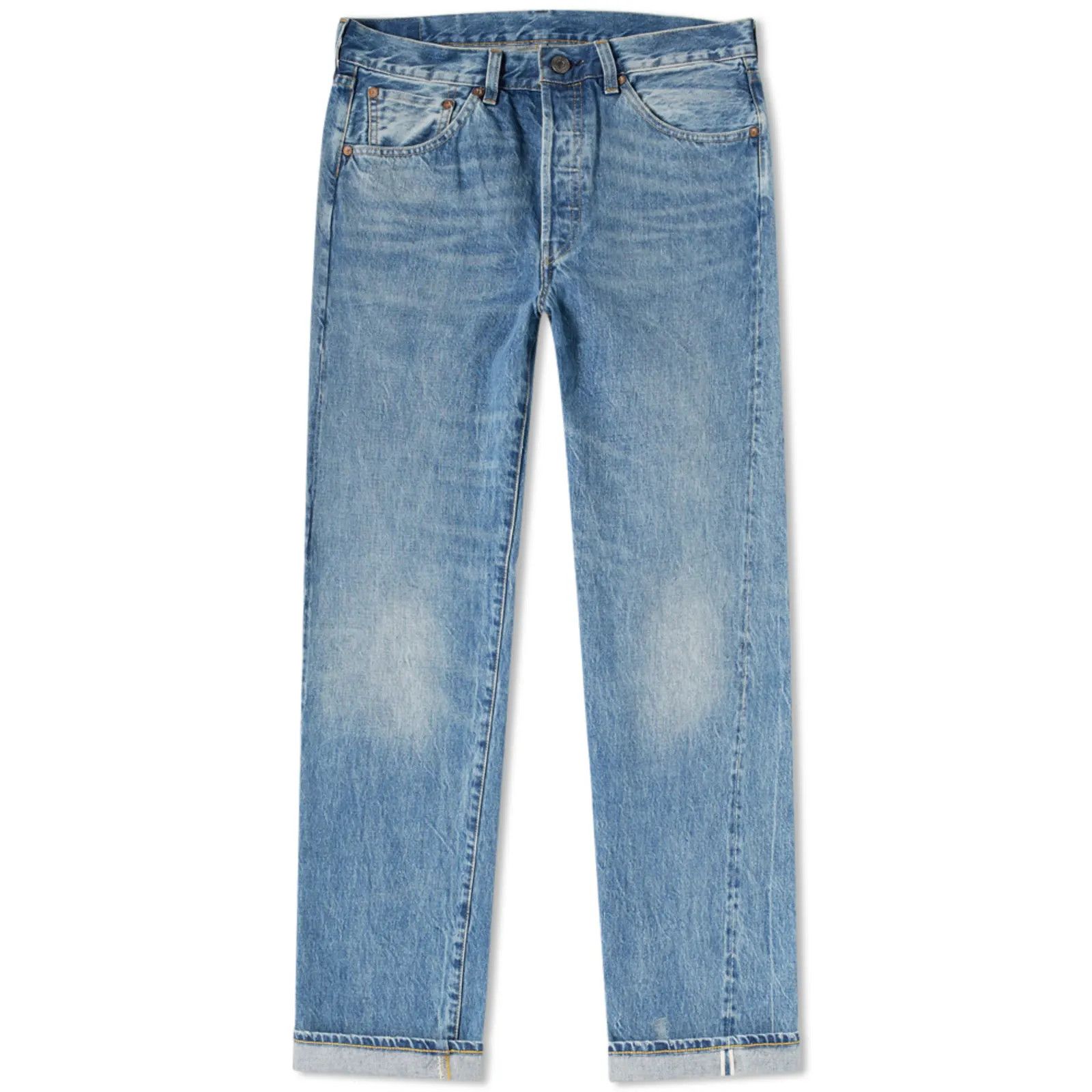 Levi's Vintage Clothing [W29/L32] 1955 501 Jean (Olive You Rock) Size US 30 / EU 46 - 14 Thumbnail