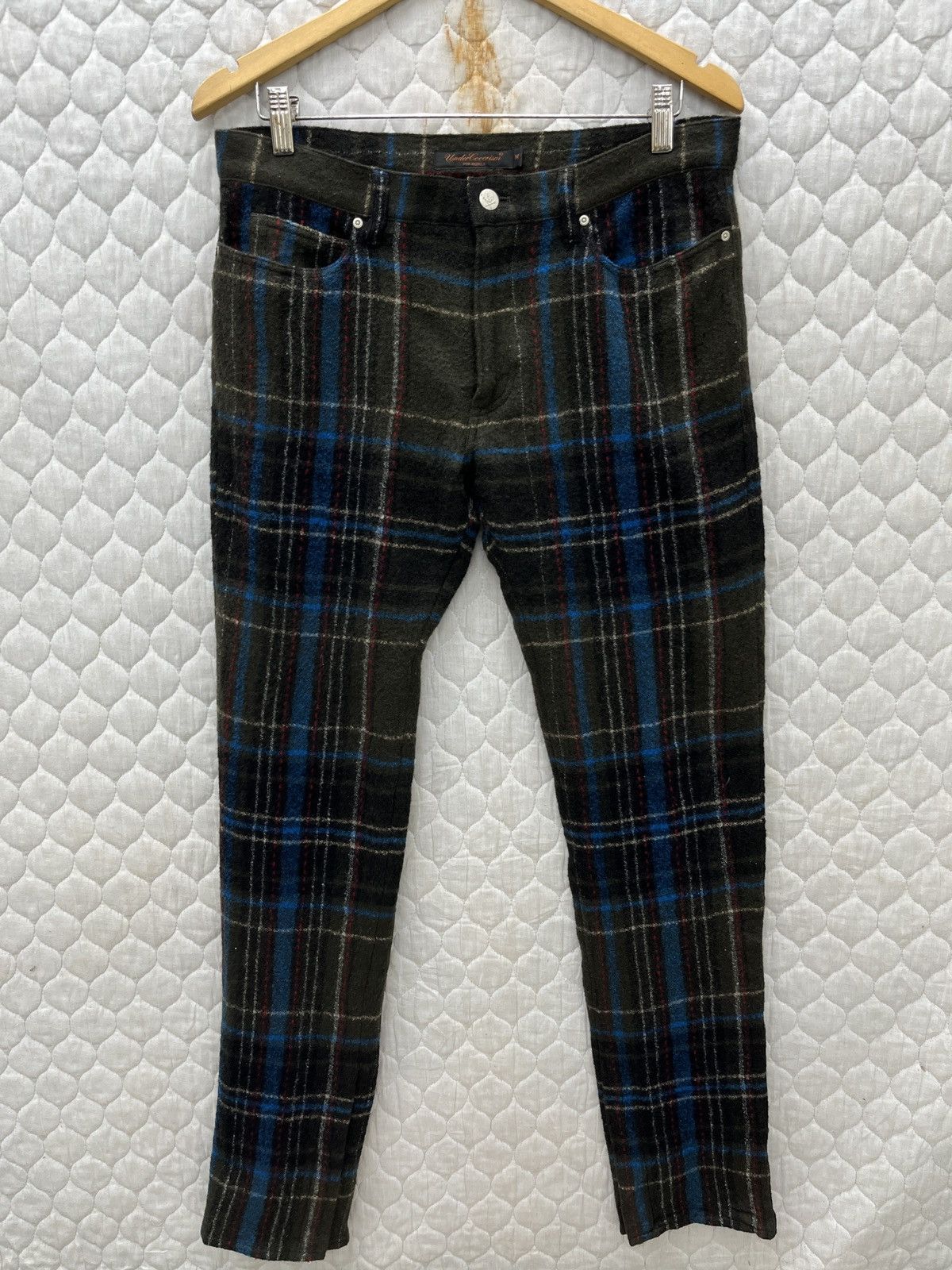 Undercover 🔥🔥🔥ARCHIVE AW04 UNDERCOVERISM FOR REBEL TARTAN PUNK PANTS Size US 33 - 1 Thumbnail