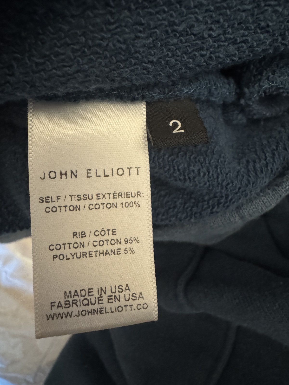 John Elliott John Elliot Sweat Shorts Teal Sz 2 Medium Size US 32 / EU 48 - 4 Thumbnail