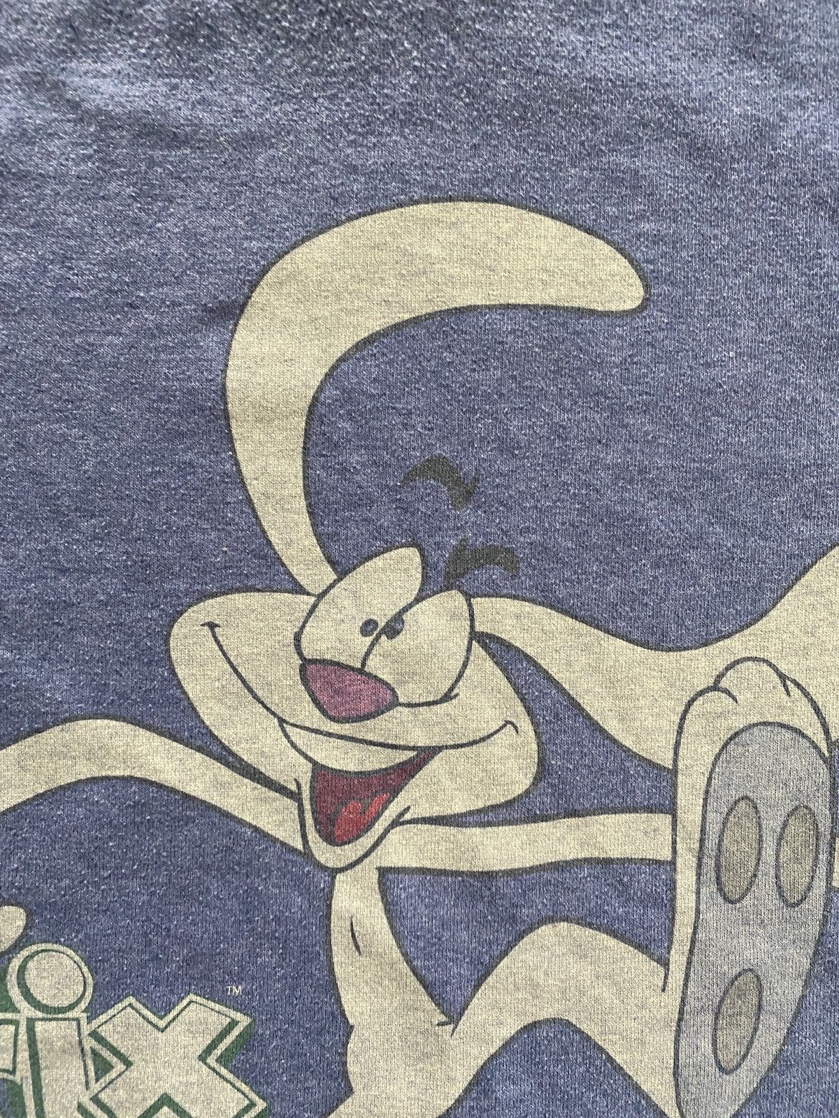 Vintage 2006 Trix Are For Kids Rabbit Blue Tee Size US XL / EU 56 / 4 - 5 Thumbnail