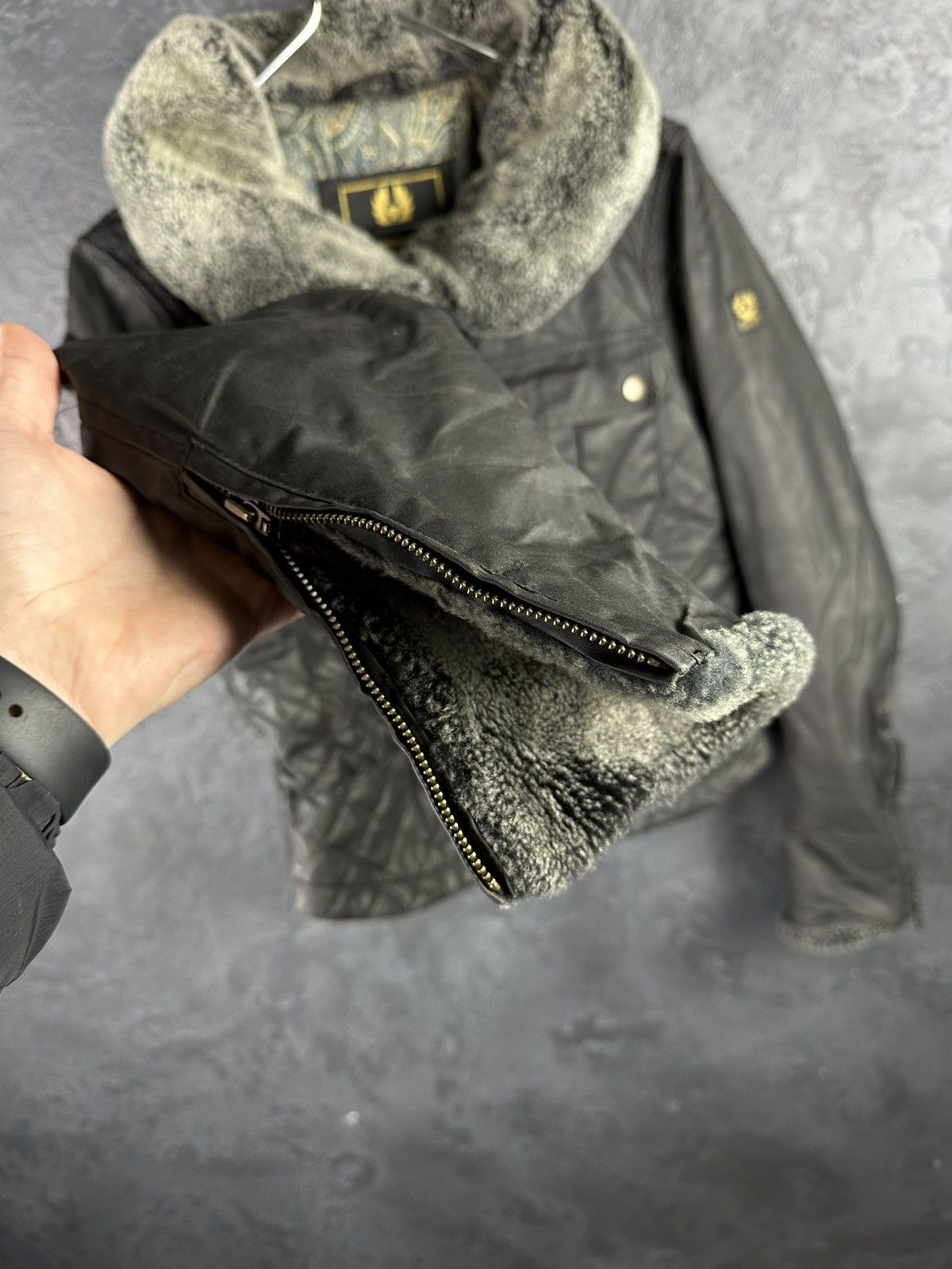 Belstaff Belstaff Gold Label Waxed Jacket With Fur Size M / US 6-8 / IT 42-44 - 7 Thumbnail