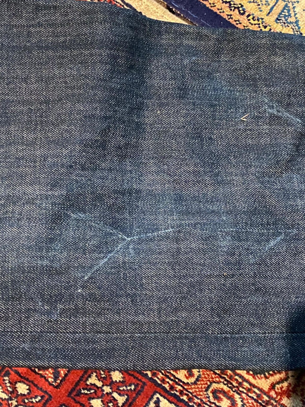 Designer × Japanese Brand Vintage Rocket Saddles & Co Made In Japan Blue Denim Size US 33 - 5 Thumbnail