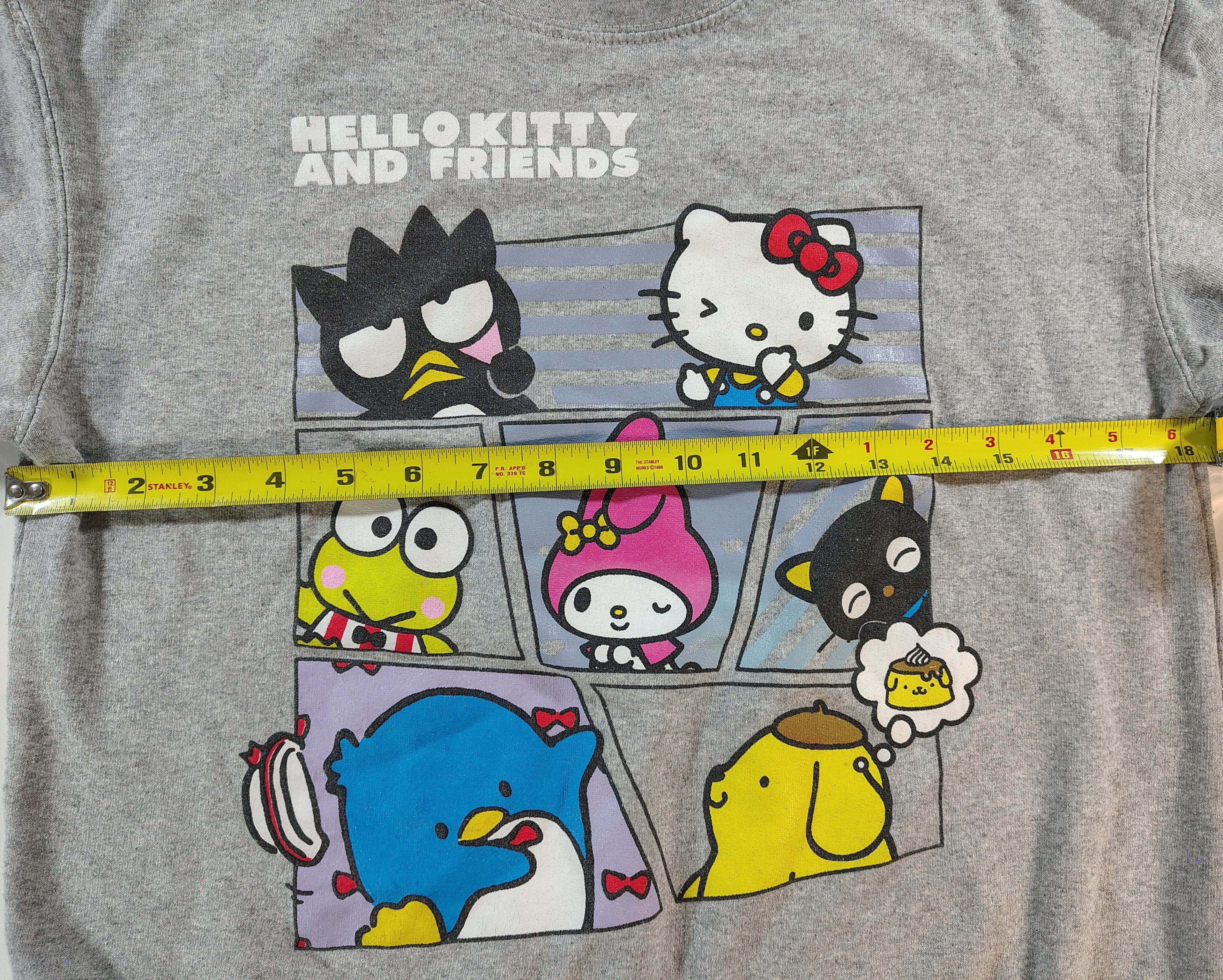 Other Women's Grey XS Hello Kitty & Friends Sanrio Graphic Sweater Size XS / US 0-2 / IT 36-38 - 4 Thumbnail