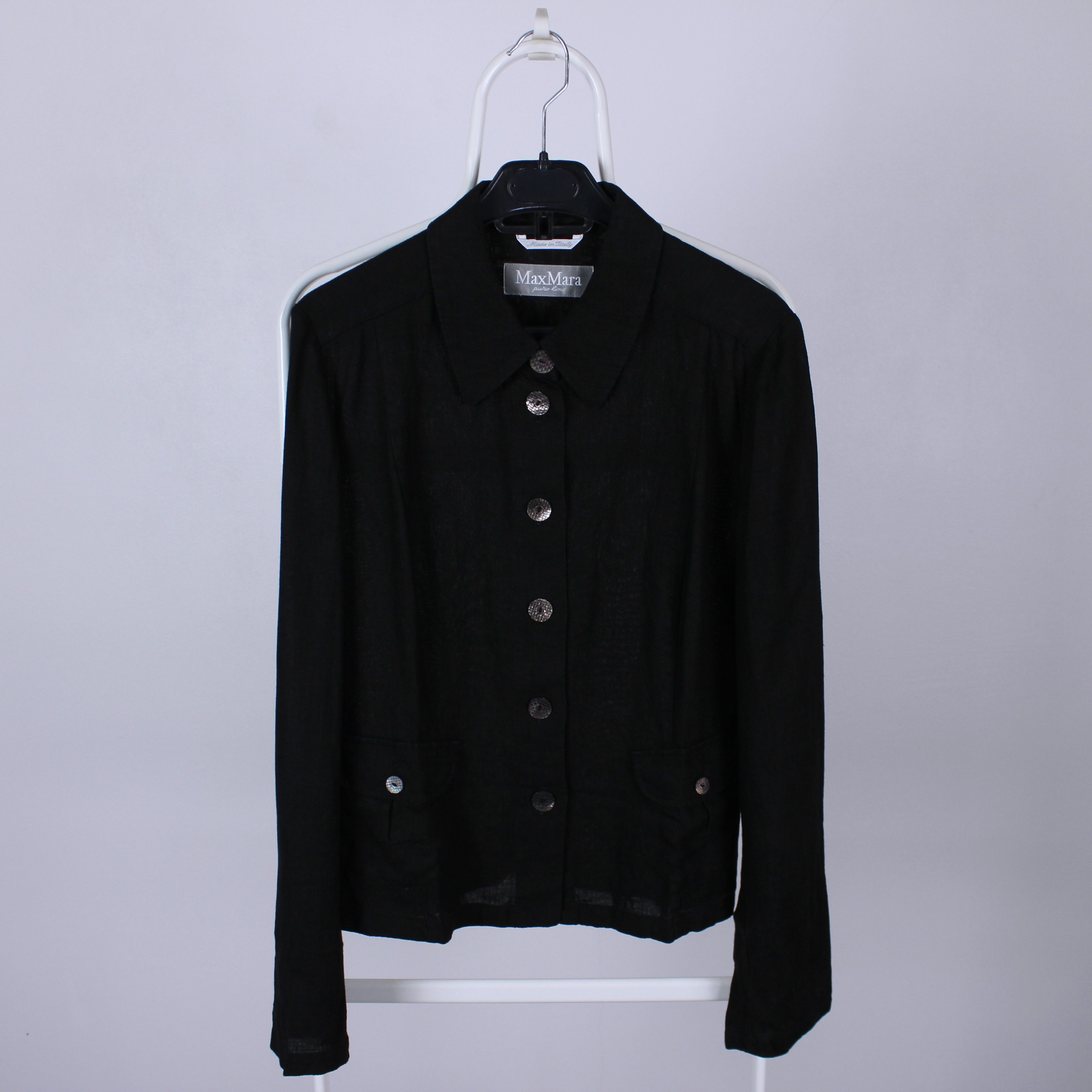 Max Mara Max Mara jacket linen light us 12 L Size XL / US 12-14 / IT 48-50 - 5 Thumbnail