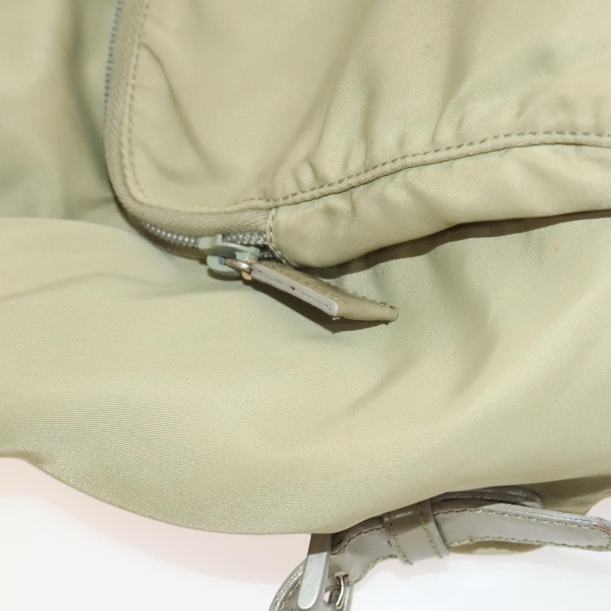 Prada PRADA Backpack Nylon Khaki Silver Size ONE SIZE - 10 Thumbnail