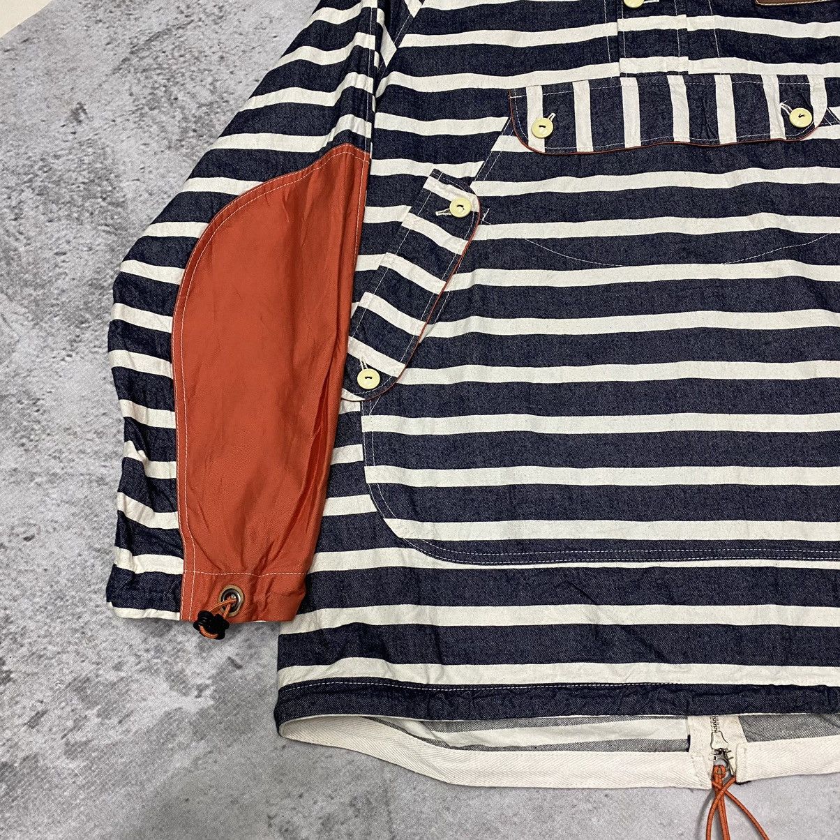 Japanese Brand 🇯🇵Chairmade Stripe Jacket🇯🇵 Size US XL / EU 56 / 4 - 5 Thumbnail