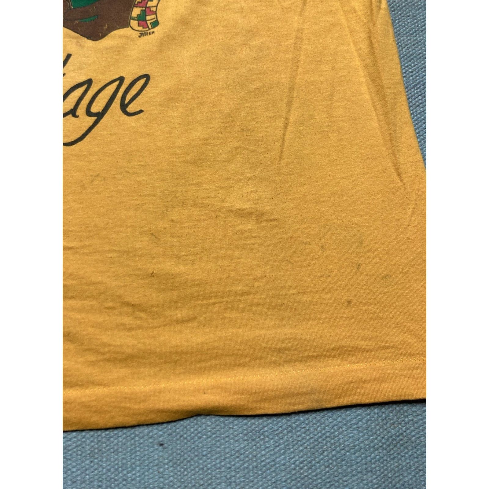 Fruit Of The Loom VINTAGE 90s T-shirt Historical Colleges Heritage Black XL Men Shirt Size US XL / EU 56 / 4 - 3 Thumbnail
