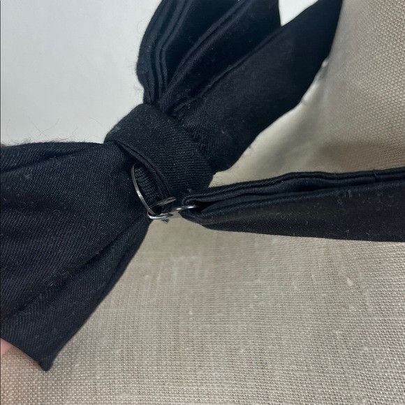 Brooks Brothers Brooks Brothers Silk Black Bow Tie Evening Formal Cocktail T Size ONE SIZE - 3 Thumbnail