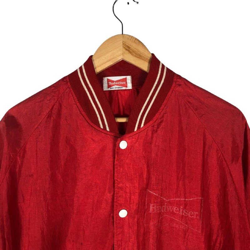 Budweiser × Vintage Vintage Budweiser Varsity Jacket Size US M / EU 48-50 / 2 - 2 Thumbnail