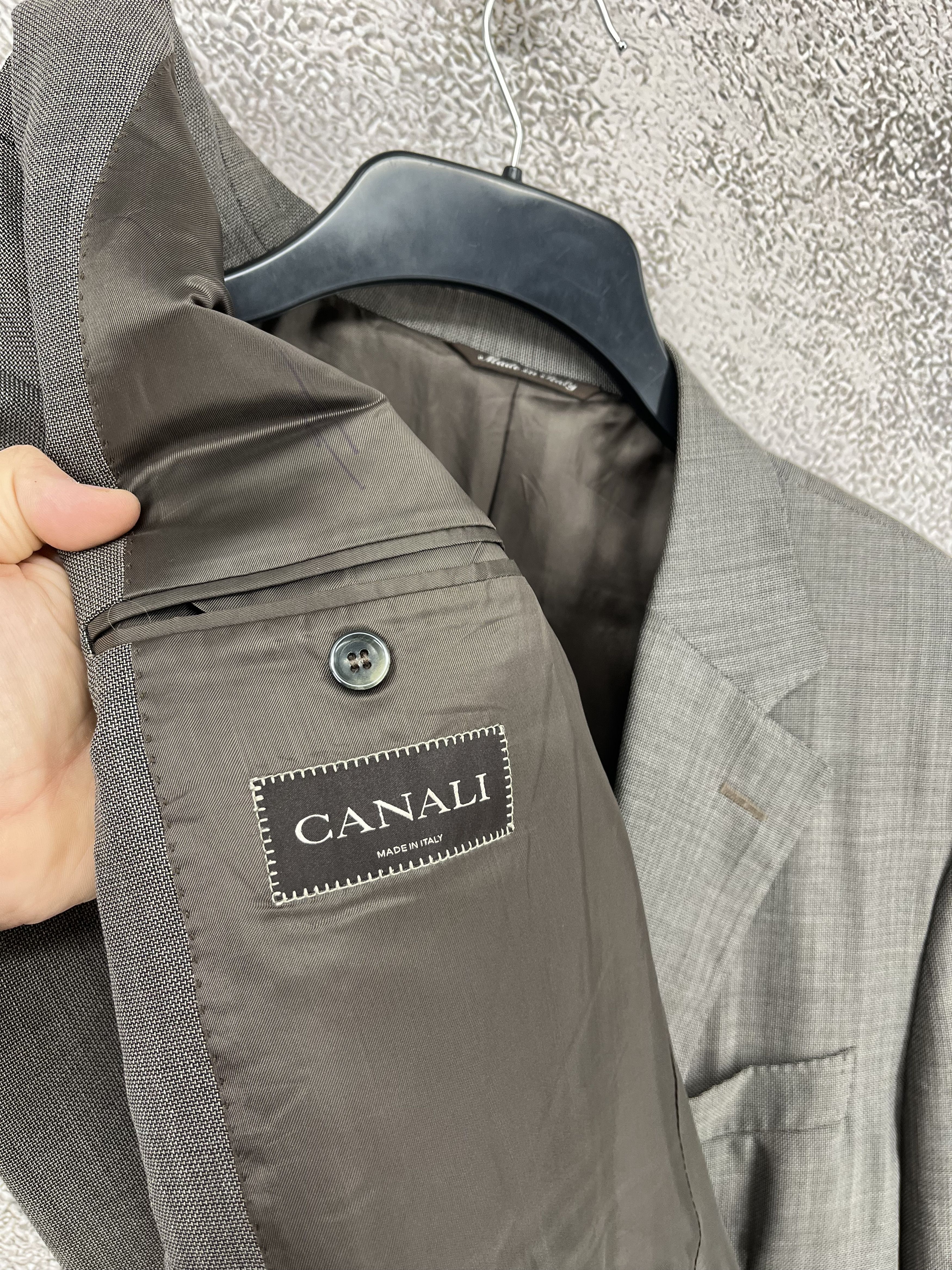 Canali Vintage Luxury Canali Pure Wool Blazer Sport Coat Men Size 50R - 9 Thumbnail