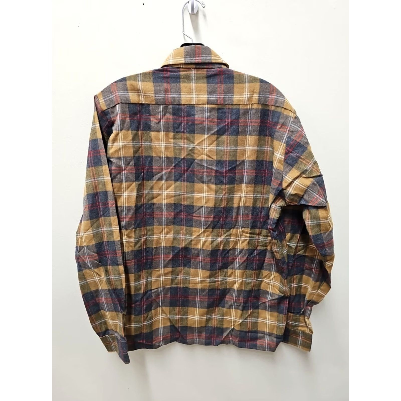 Vintage VINTAGE De Luxe Plaid Shirt Cotton Medium Long Sleeve Button-Up Rockabilly Mens Size US M / EU 48-50 / 2 - 5 Thumbnail