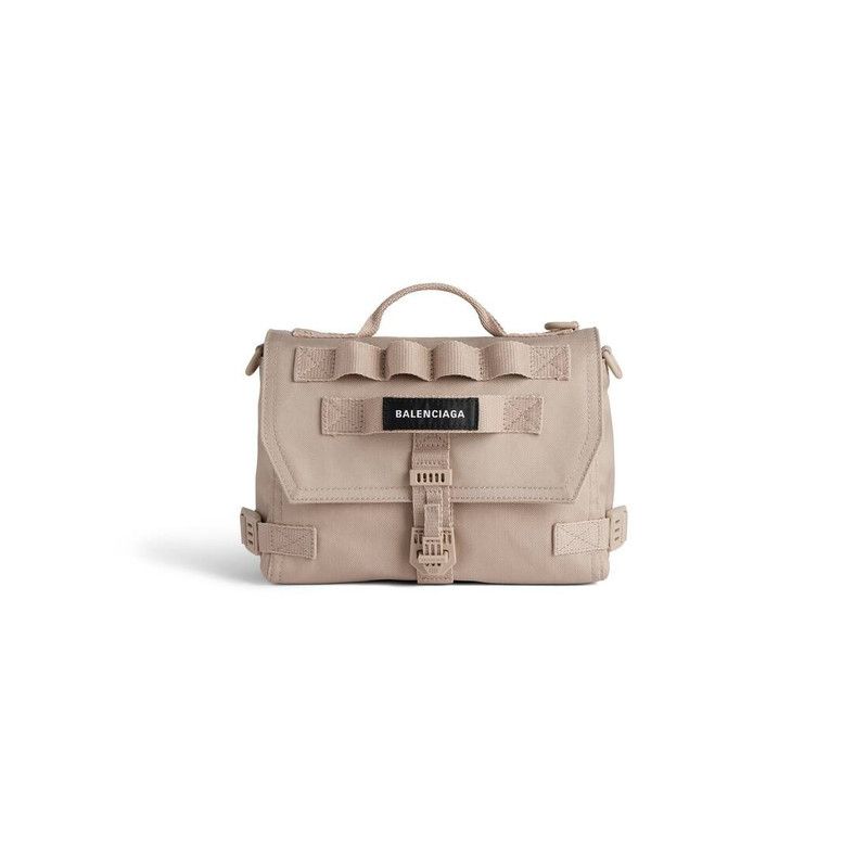 Balenciaga o1bcso1str0226 Size: OS / Army Small Messenger Bag In Beige Size ONE SIZE - 1 Thumbnail