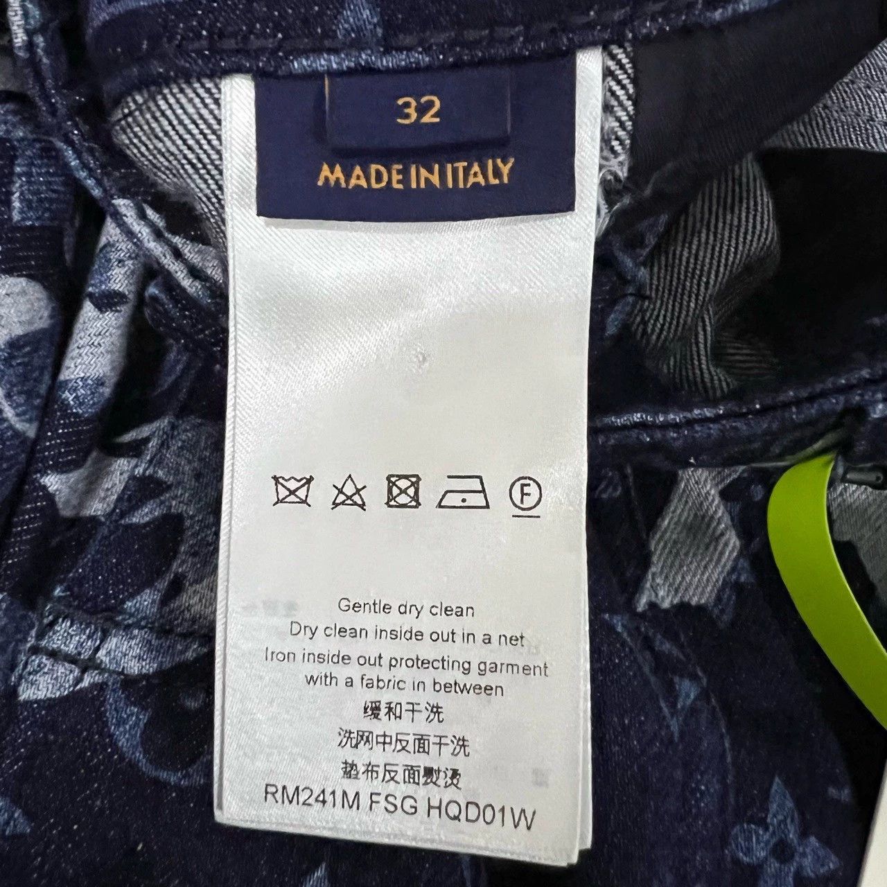 Louis Vuitton louis vuitton patterned denim pants size 32 Size US 32 / EU 48 - 5 Thumbnail