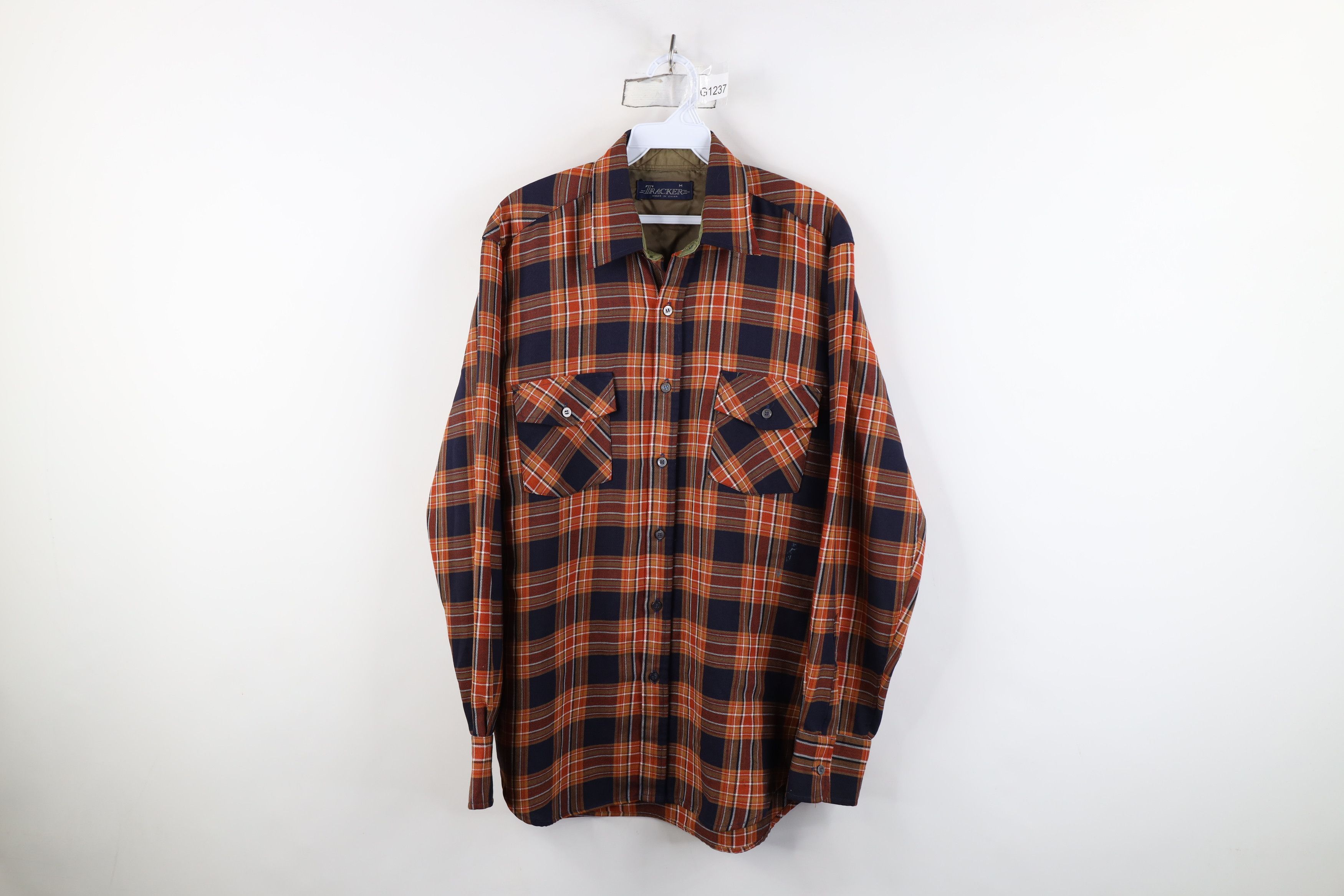 Vintage Vintage 70s Streetwear Rayon Blend Knit Button Shirt Size US M / EU 48-50 / 2 - 1 Thumbnail
