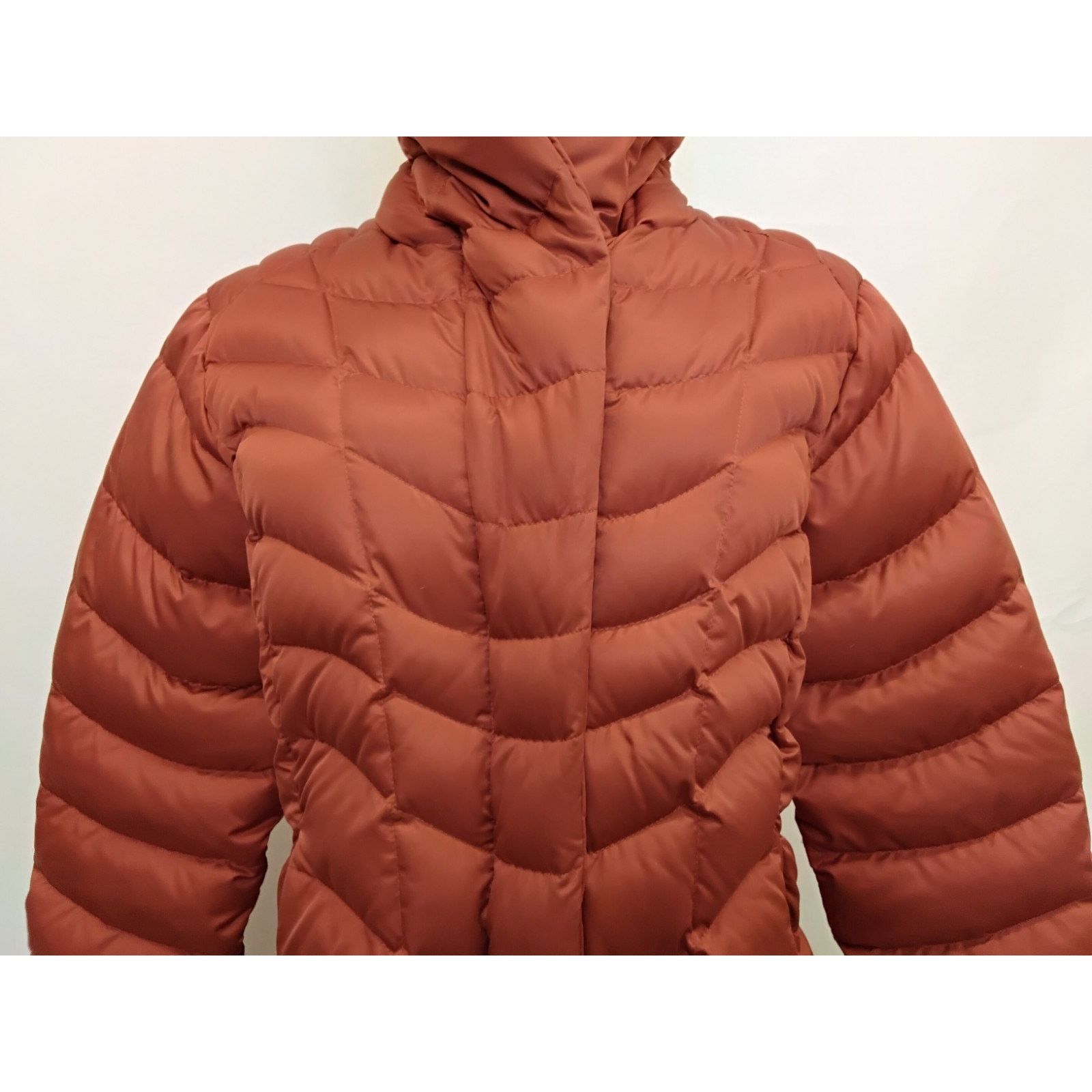 Patagonia Patagonia Down Jacket Women's Large Puffer Full Zip Orange Size L / US 10 / IT 46 - 7 Thumbnail