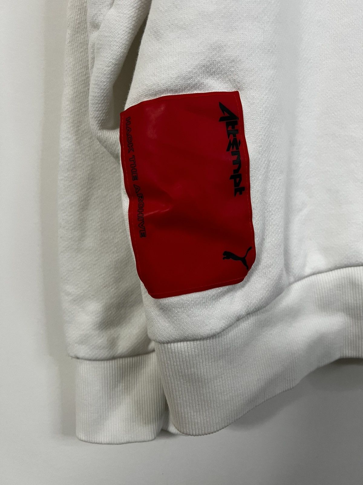 Puma Puma x attemp hoodie L sweatshirt white grey Size US L / EU 52-54 / 3 - 8 Thumbnail