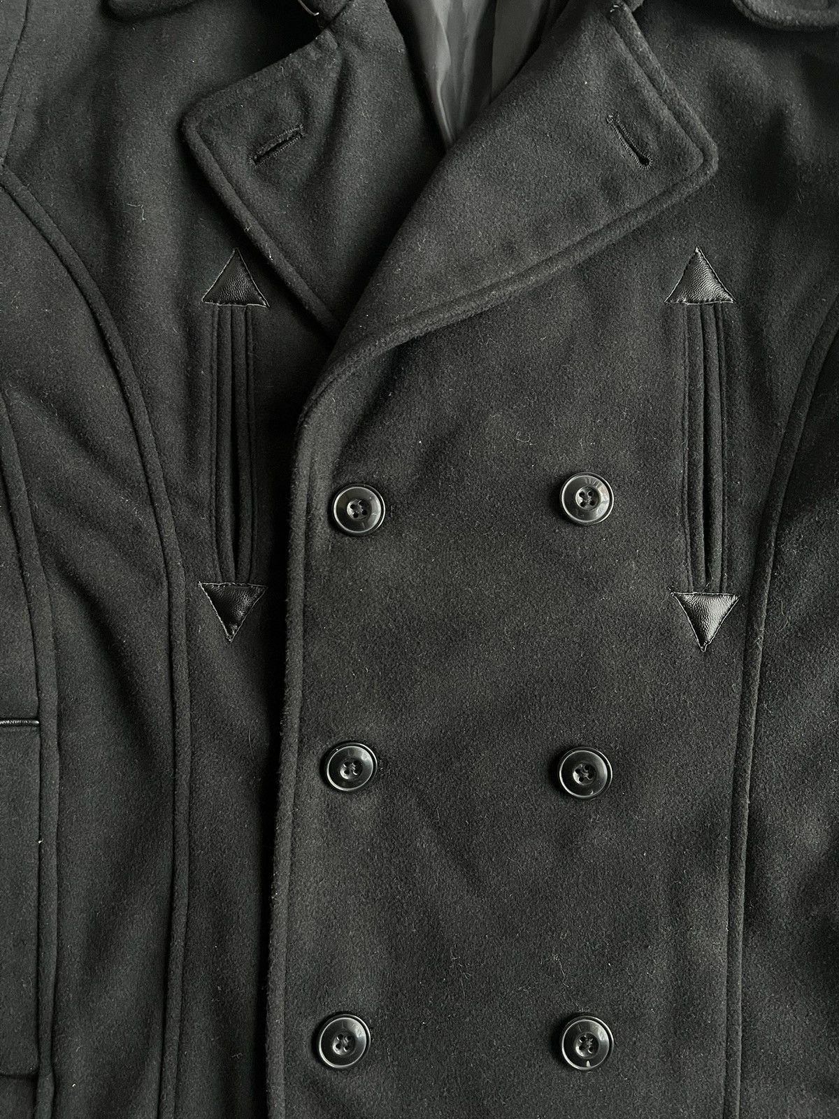 semanticdesign Semantic Design Double Breasted Pea Coat Size US M / EU 48-50 / 2 - 2 Thumbnail