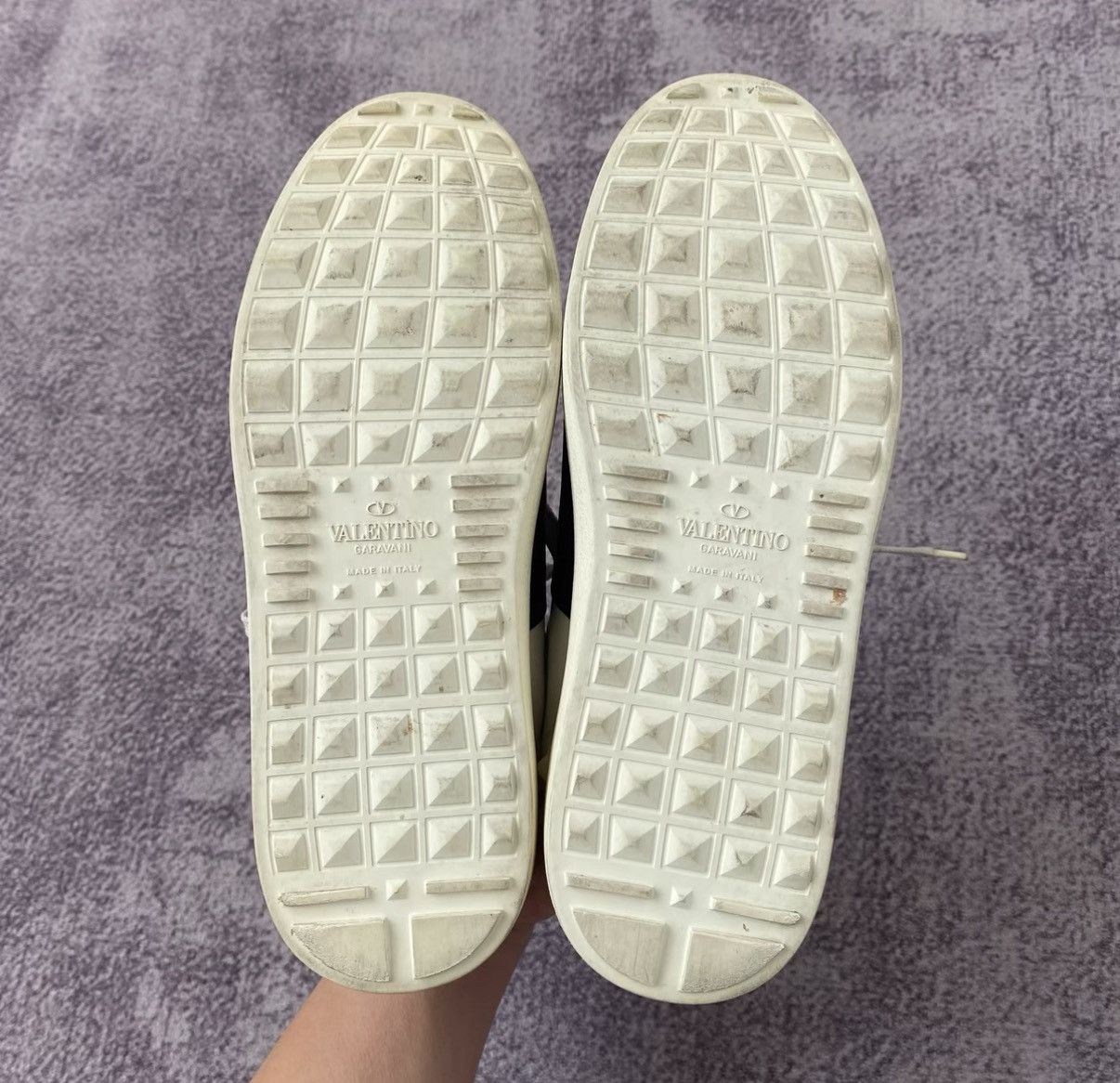 Other Valentino Color Block White Sneakers Size US 5 / IT 35 - 6 Thumbnail