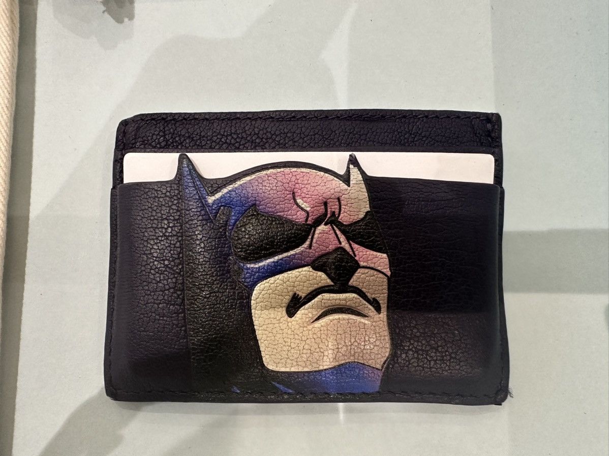Lanvin Lanvin Batman print card holder Size ONE SIZE - 2 Thumbnail