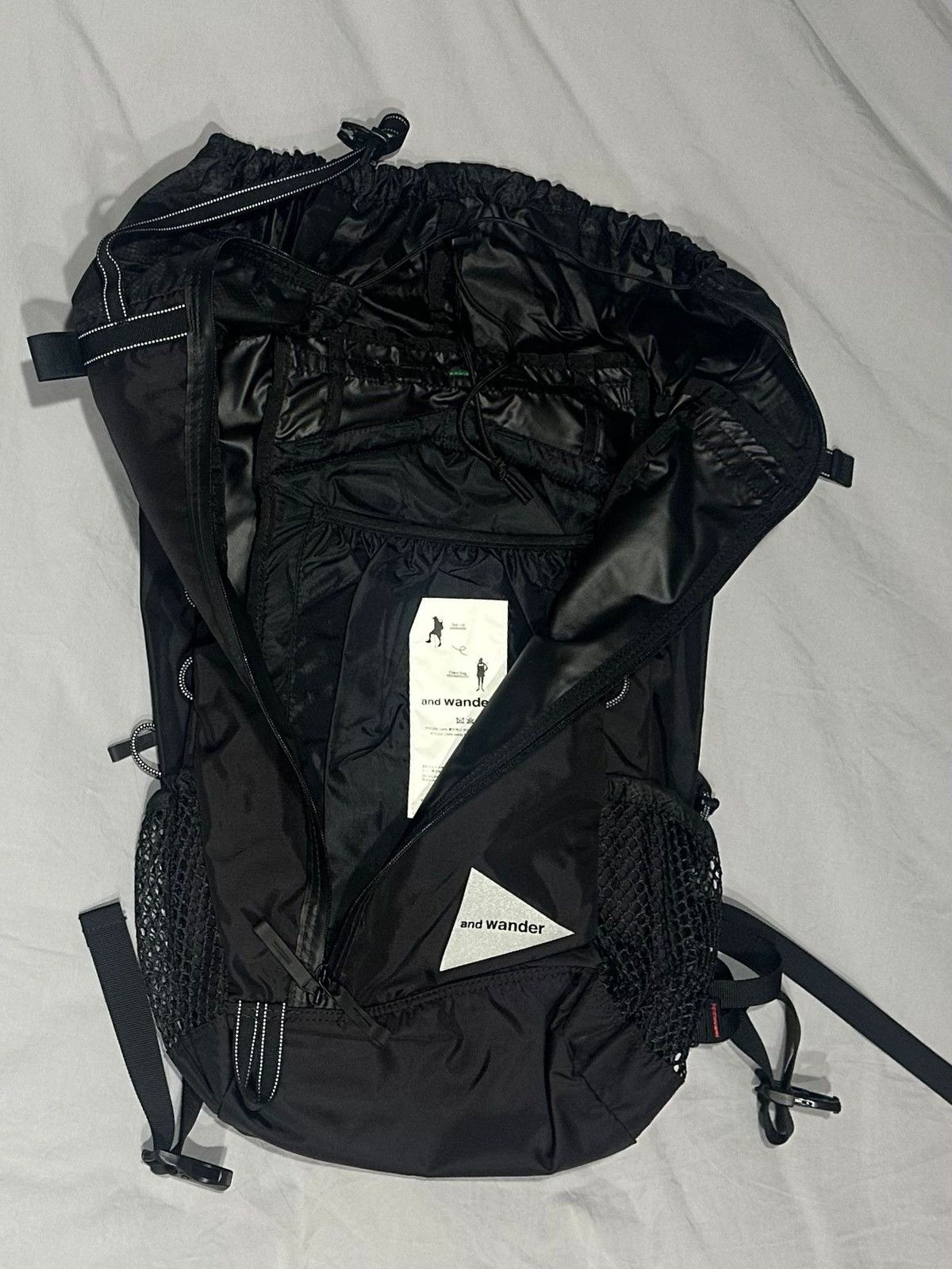 And Wander and wander ECOPAK 30L Backpack Black Missing Accessory Pouch Size ONE SIZE - 2 Thumbnail