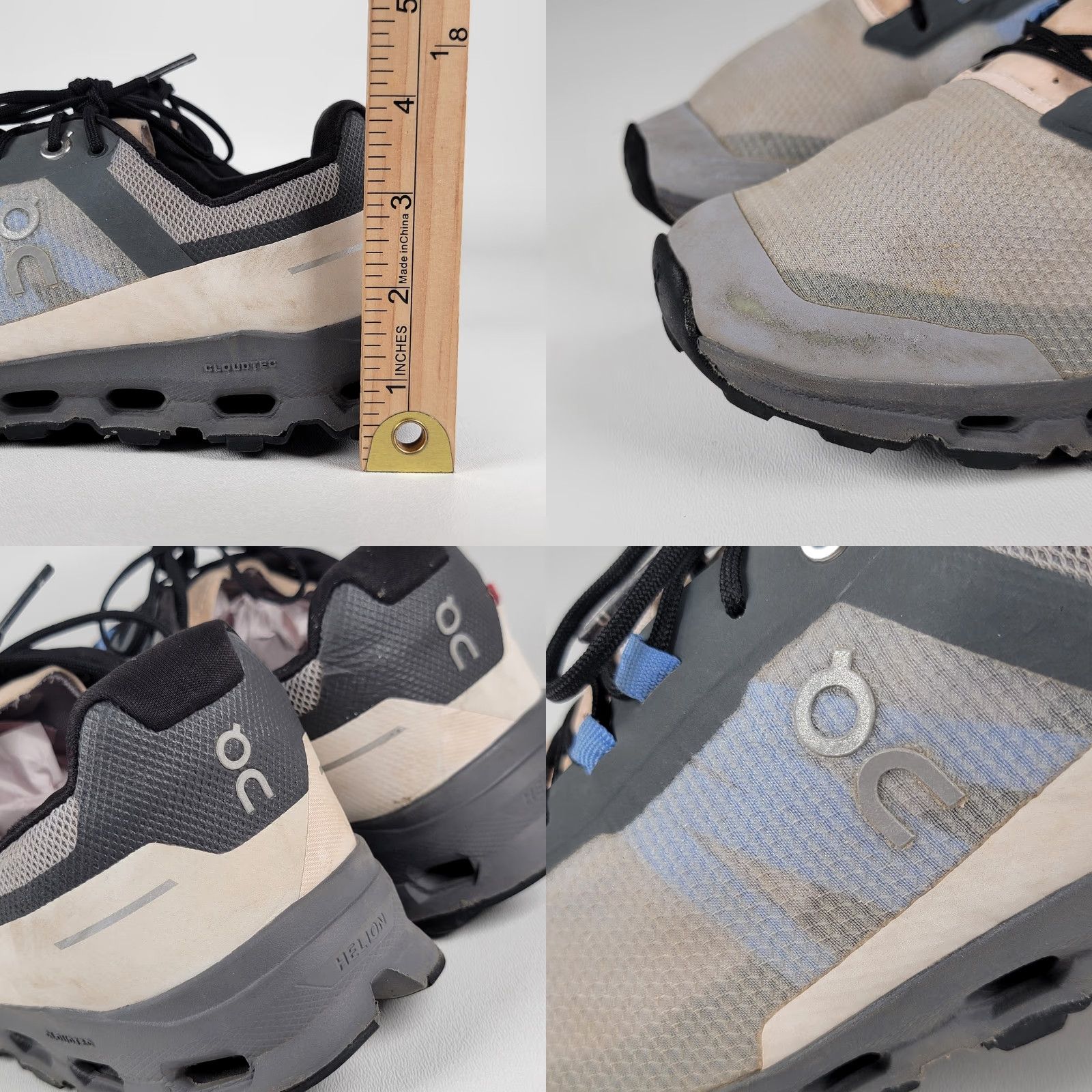 Vintage On Cloudvista Sneakers Gray Women's Size 10 Streetwear Activewear Running Shoe Womens Gray On Cloudvista Sneakers Size US 8 / IT 38 - 8 Thumbnail