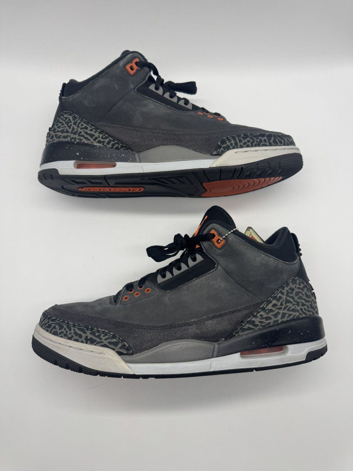 Jordan Brand × Nike Nike Air Jordan 3 Retro Fear Pack 2013 OG All 626967 040 Size US 10.5 / EU 43-44 - 2 Thumbnail