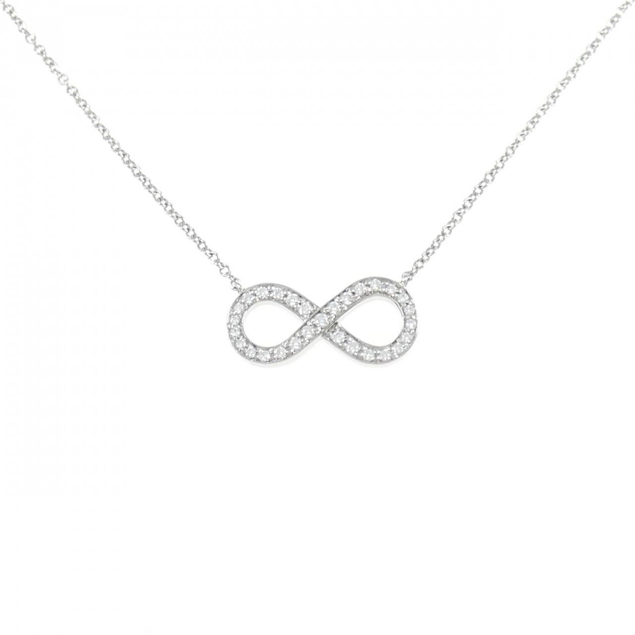 Tiffany & Co. Tiffany & Co. Tiffany Infinity Platinum Diamond Necklace Precious Metal Necklace DUTY FREE for USA Size ONE SIZE - 1 Thumbnail