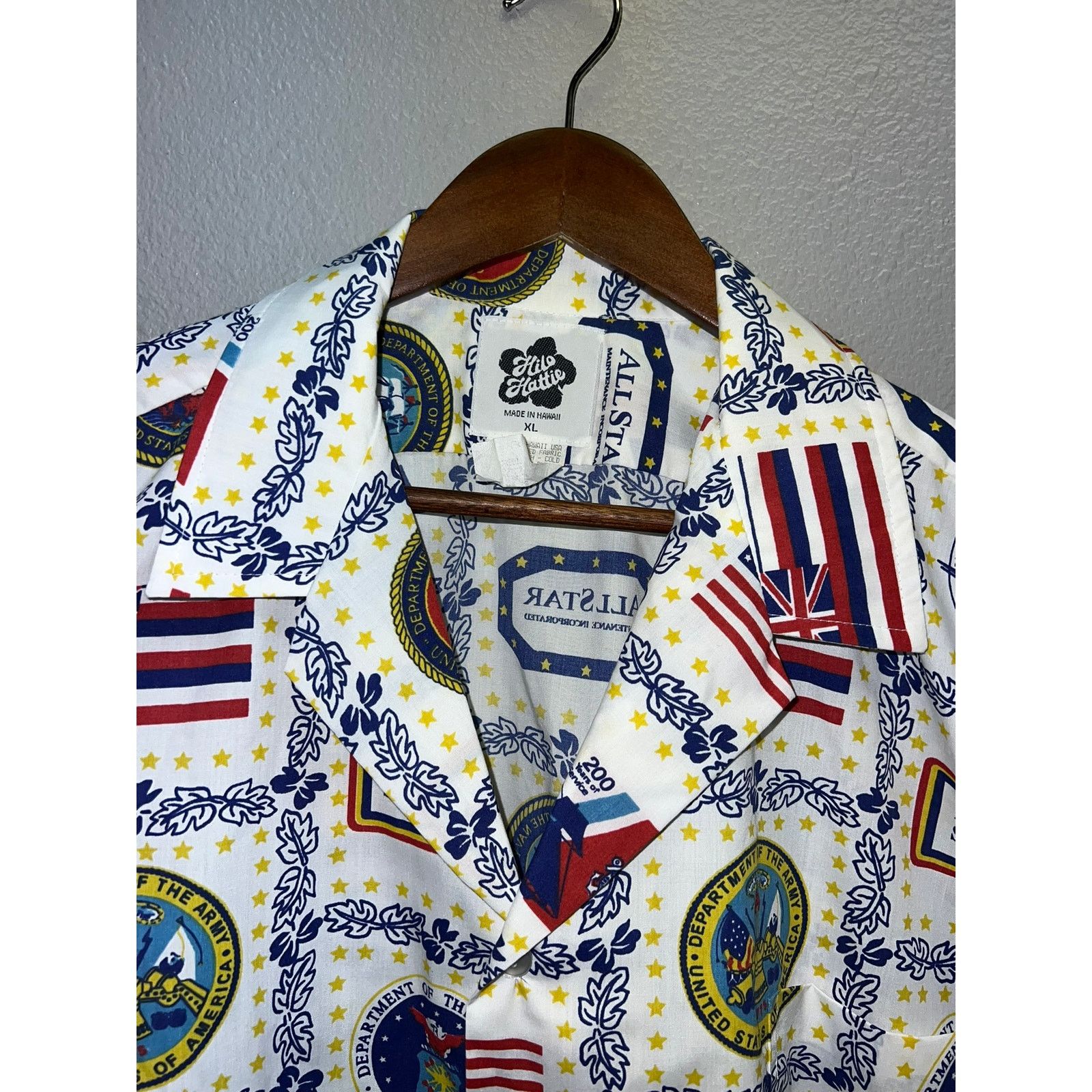 Hilo Hattie Vintage Hilo Hattie Army Shirt US Air Force Navy Button Up X Size US XL / EU 56 / 4 - 7 Thumbnail