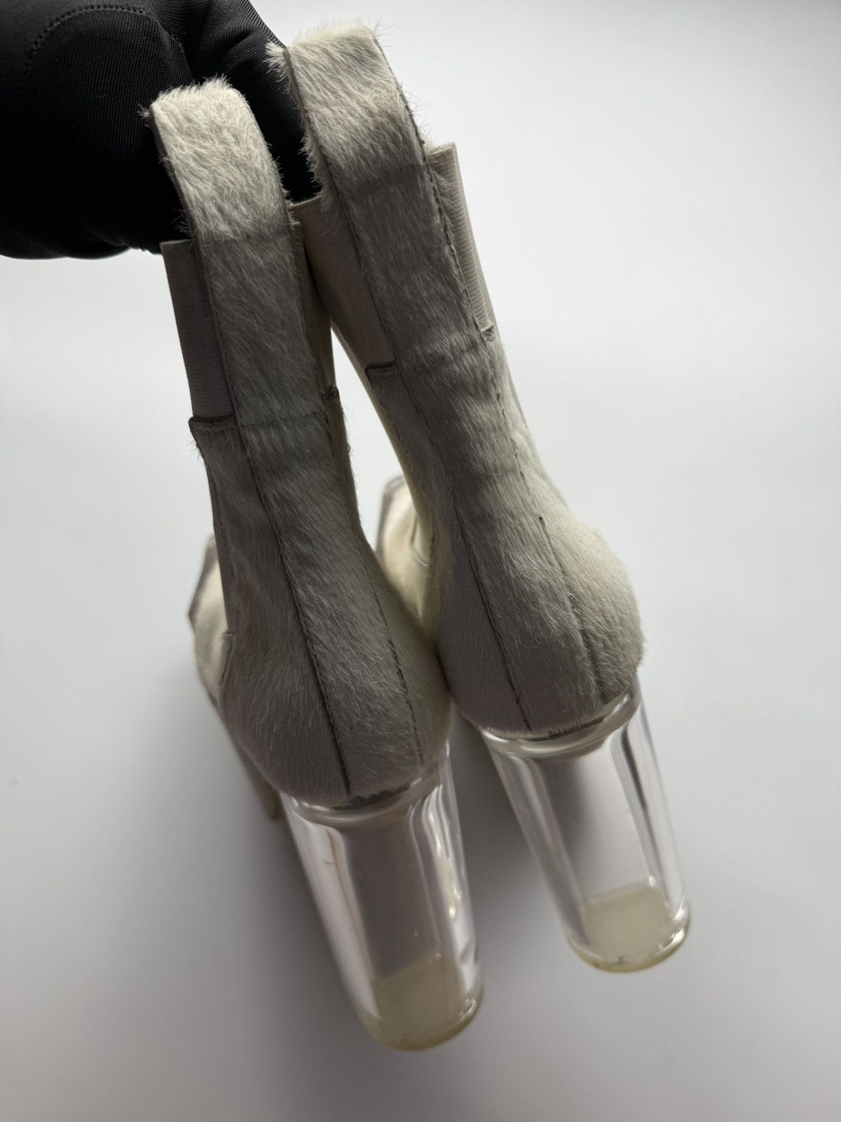 Rick Owens Rick Owens Grill Kiss Ponyhair Boots Size US 6 / IT 36 - 4 Thumbnail