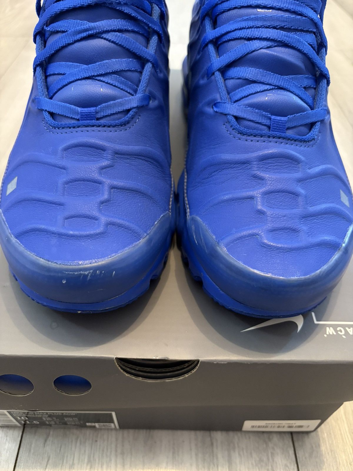 A-COLD-WALL* × Nike Nike x A-Cold-Wall Air Max Plus Tns House Blue - Size 9 UK Size US 10 / EU 43 - 5 Thumbnail