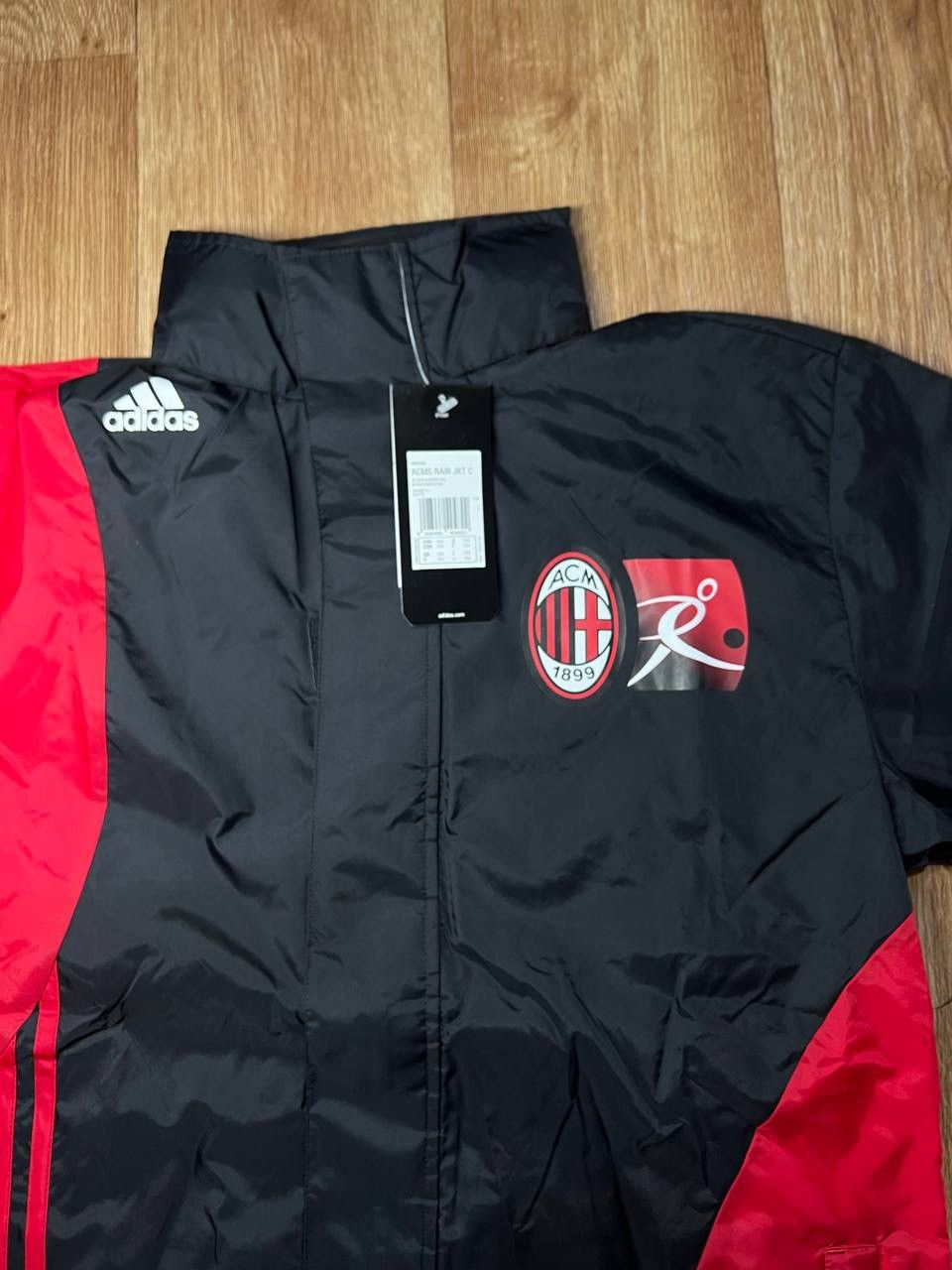 Adidas New Vintage 2009 Adidas ACM AC Milan Full-Zip Track Jacket Size US S / EU 44-46 / 1 - 4 Thumbnail