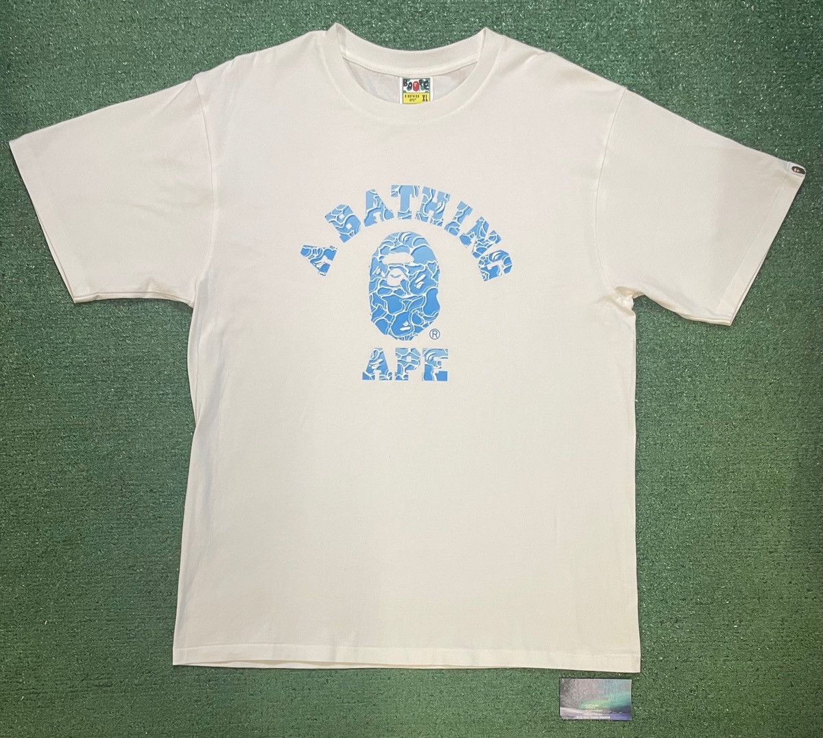 Bape Bape A Bathing Ape ABC sea surface Camo collage tee Size US XL / EU 56 / 4 - 1 Thumbnail