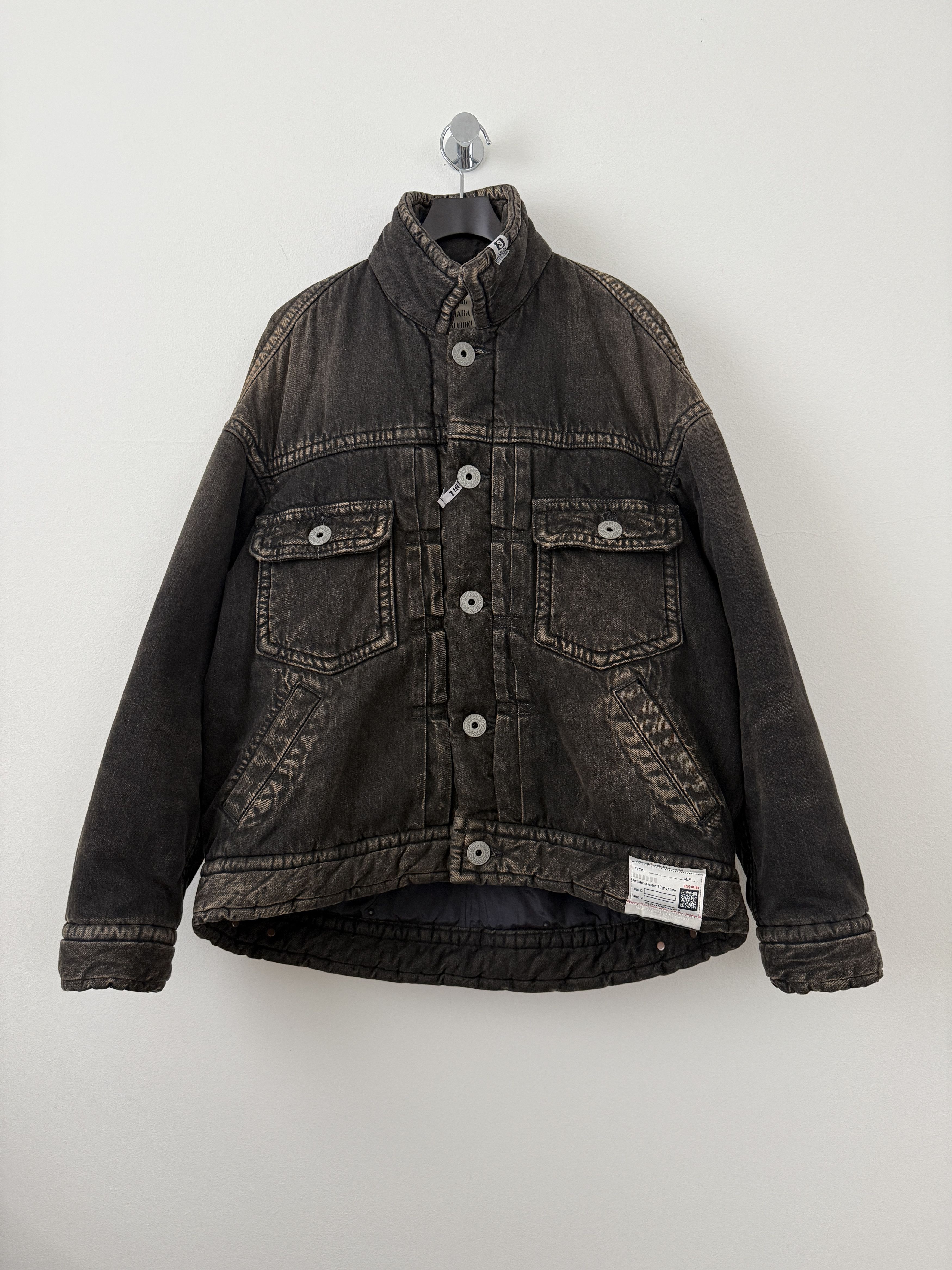 Maison MIHARA YASUHIRO Padded Denim Jacket Size US S / EU 44-46 / 1 - 1 Thumbnail