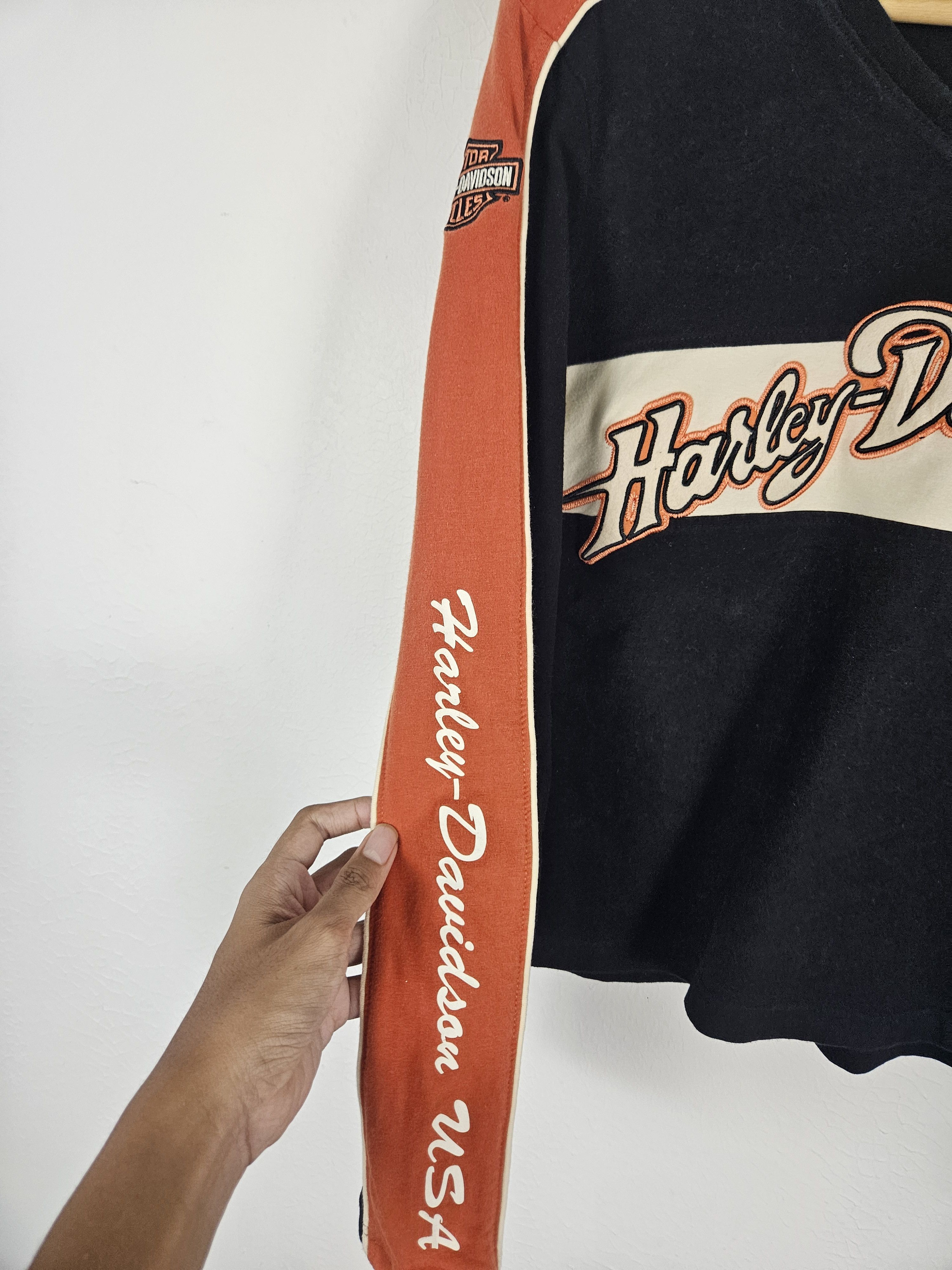 Harley Davidson × Vintage Vintage Harley Davidson motorcycle shirt Size M / US 6-8 / IT 42-44 - 6 Thumbnail