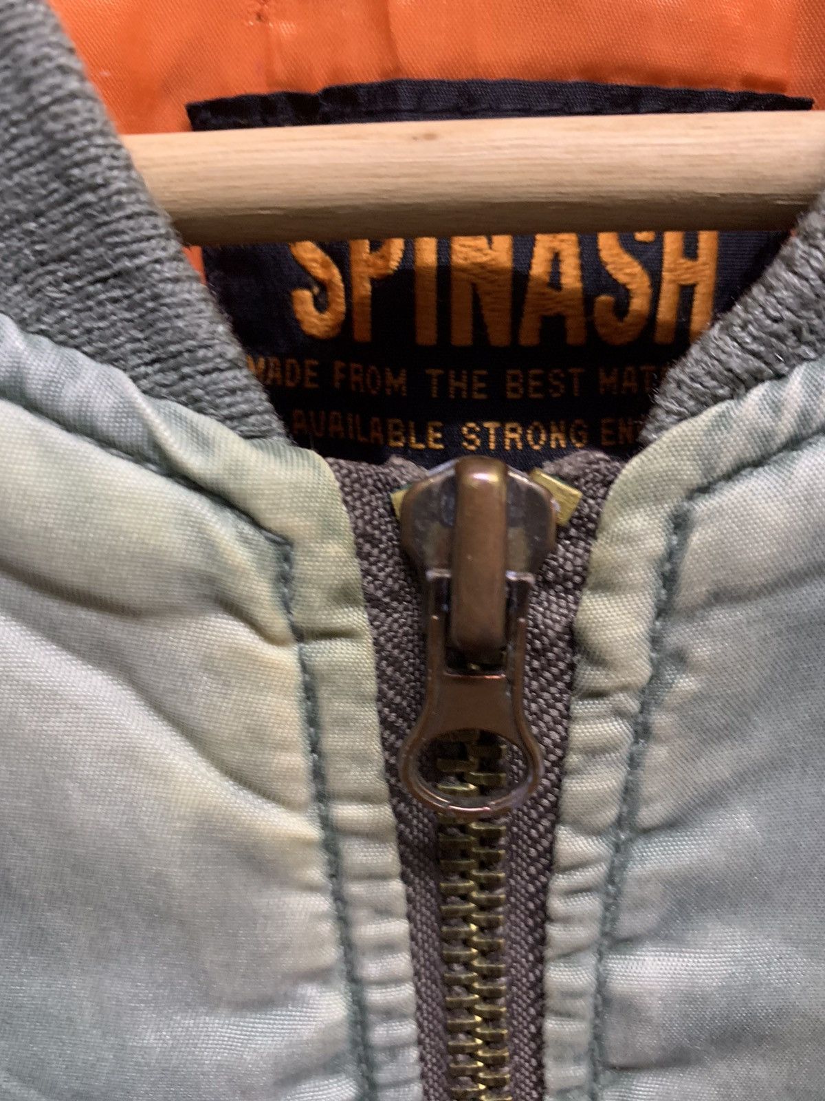 Japanese Brand × Vintage Vintage SPINASH Bombers Jacket Size US XL / EU 56 / 4 - 15 Thumbnail