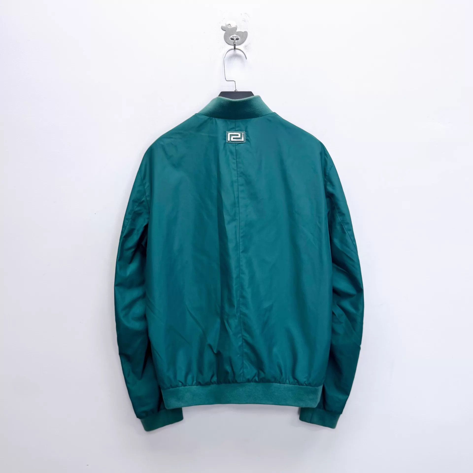Versace Versace Lake Green Medusa Zip-Up Jacket 48 Size US M / EU 48-50 / 2 - 2 Thumbnail