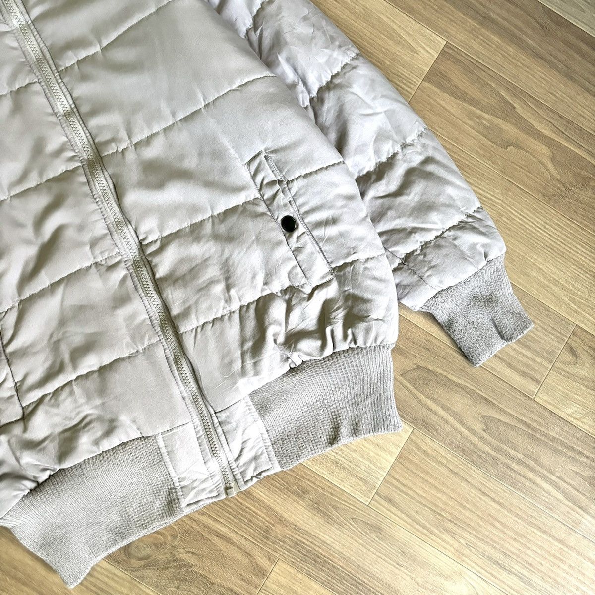 14th Addiction × If Six Was Nine × Le Grande Bleu (L.G.B.) Blue strive Fur jacket puffer IfSixWasNine LGB Style Size US M / EU 48-50 / 2 - 6 Thumbnail