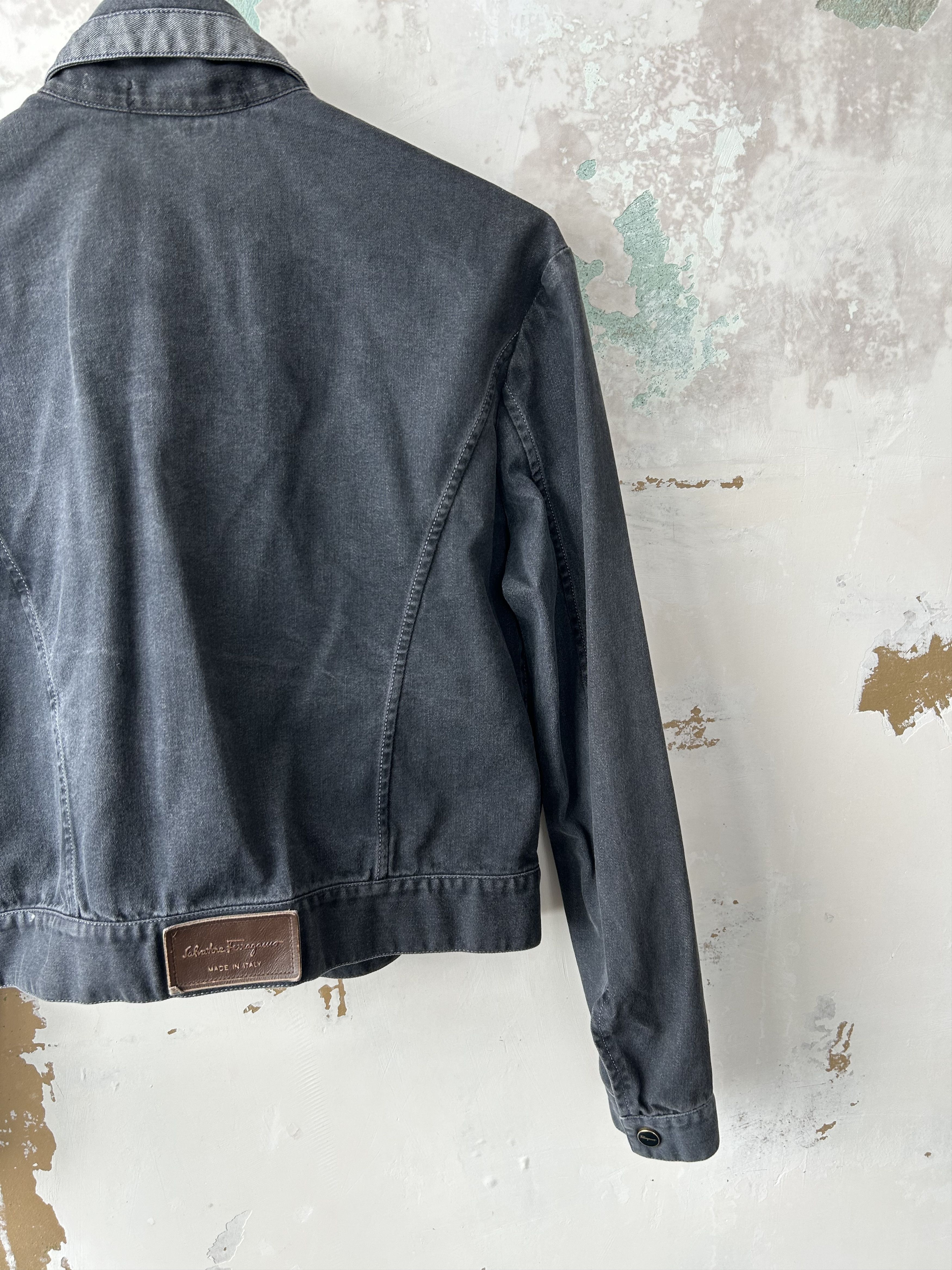 Salvatore Ferragamo Salvatore Ferragamo Designer jeans Jacket Made In Italy Size M / US 6-8 / IT 42-44 - 7 Thumbnail