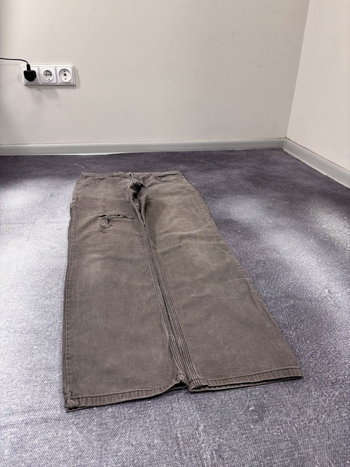 Carhartt Vintage Carhartt Relaxed Fit Khaki Brown Work Pants Trousers Size US 33 - 7 Thumbnail