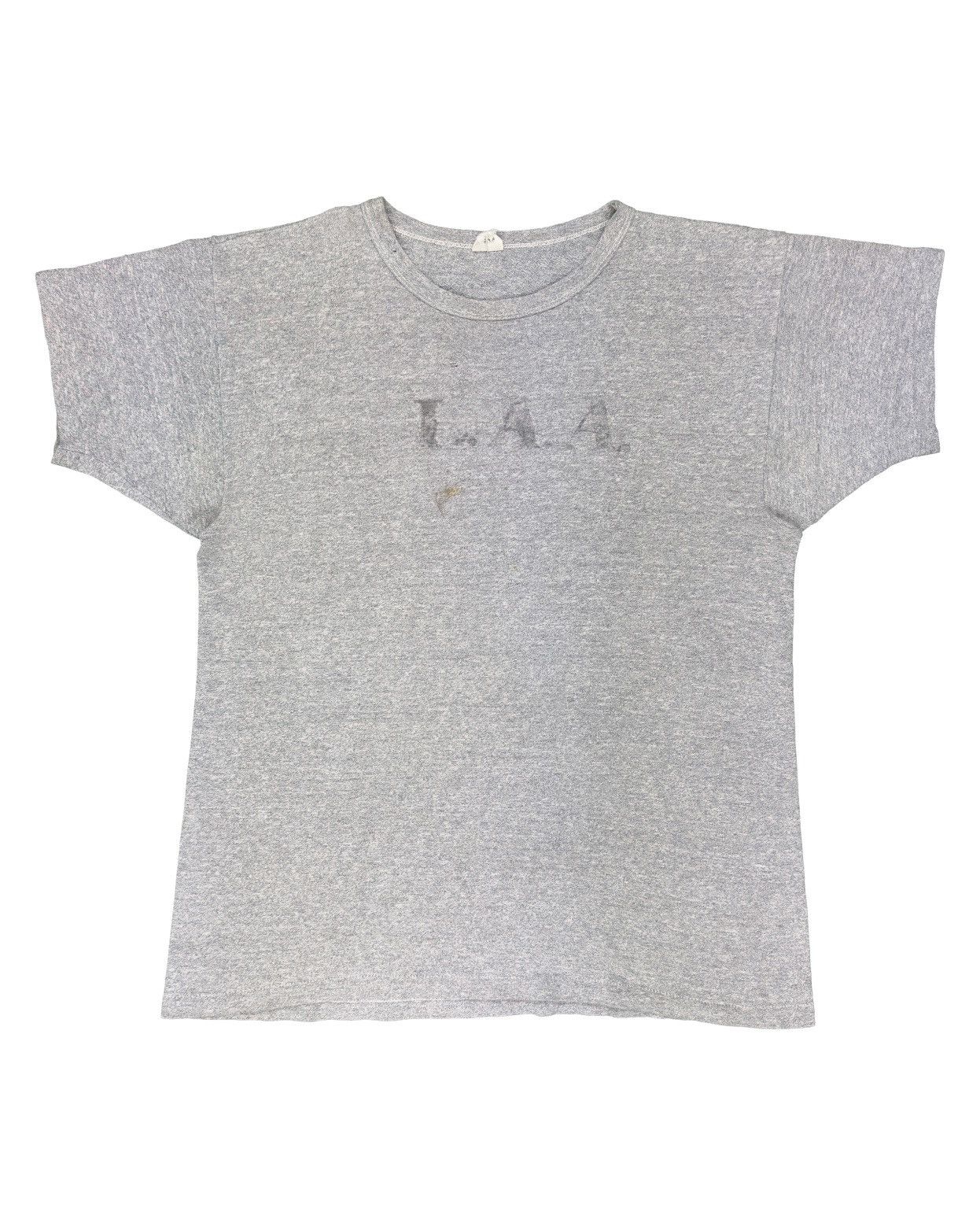 Champion × Vintage 60s Champion Running Man “L. A. A.” Stenciled T-shirt Size US M / EU 48-50 / 2 - 1 Thumbnail