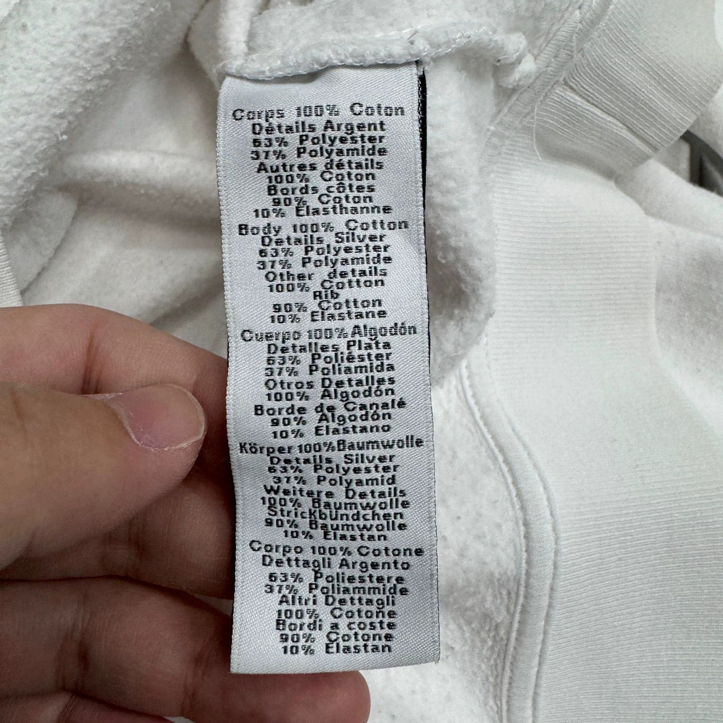 Hermes HERMES embossed sweatshirt XL 95New w/Stain Size US XL / EU 56 / 4 - 3 Thumbnail