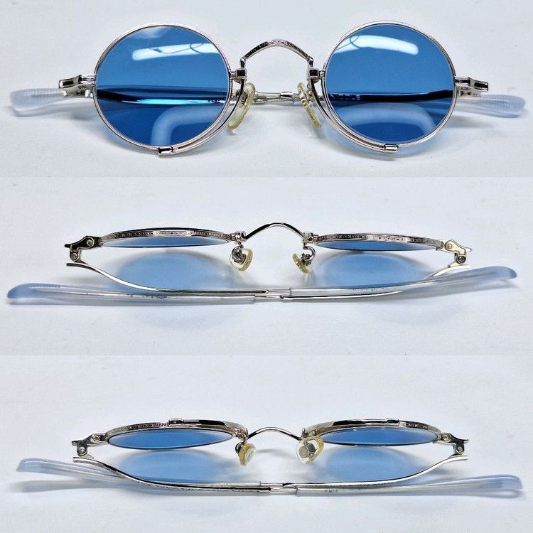 Other NICOLE 2171 Mitsuhiro Matsuda Steampunk Round Glasses Size ONE SIZE - 3 Thumbnail