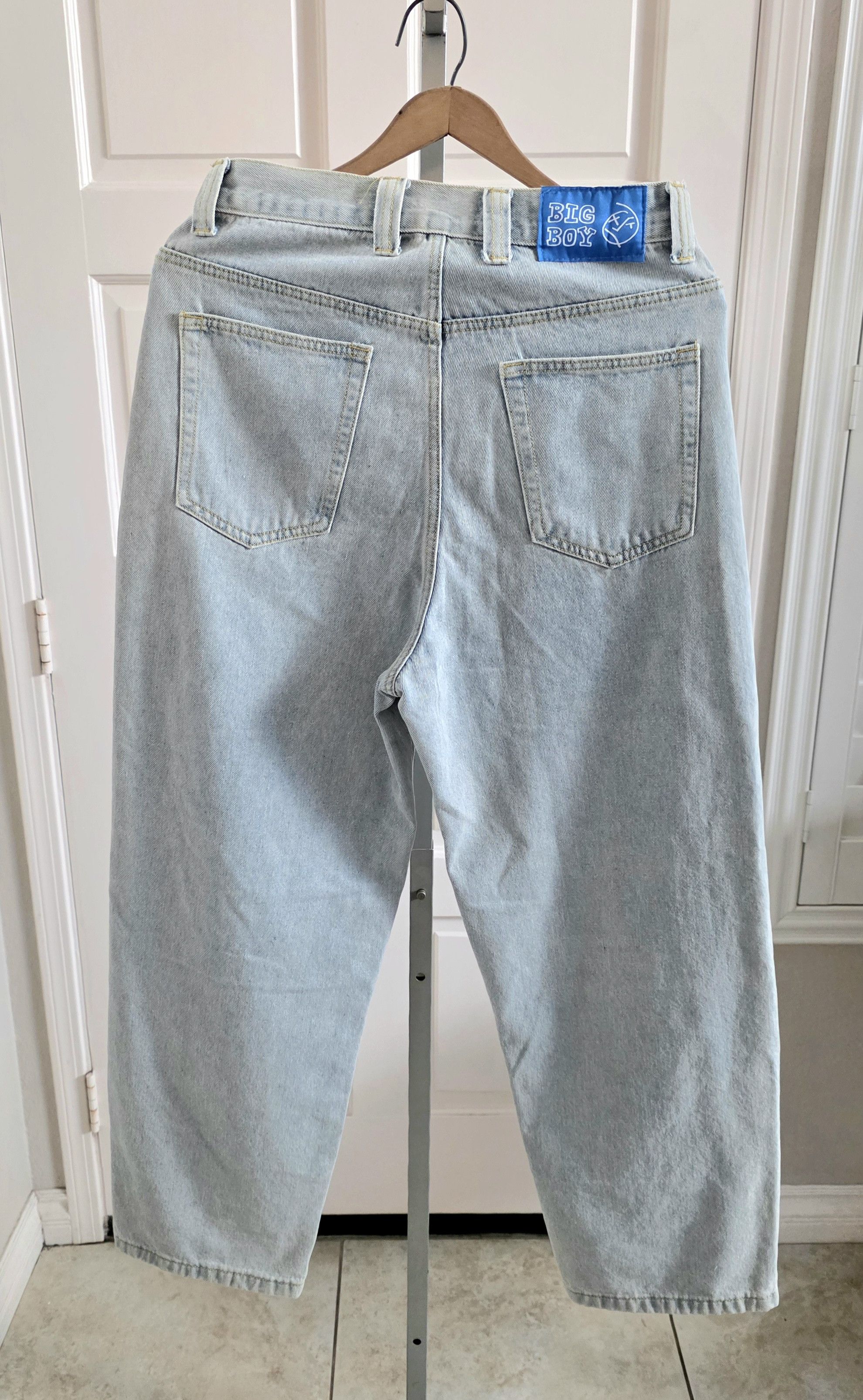 Polar Skate Co. Rare Polar Skate Company Big Boy baggy Blue denim jeans Size US 30 / EU 46 - 5 Thumbnail