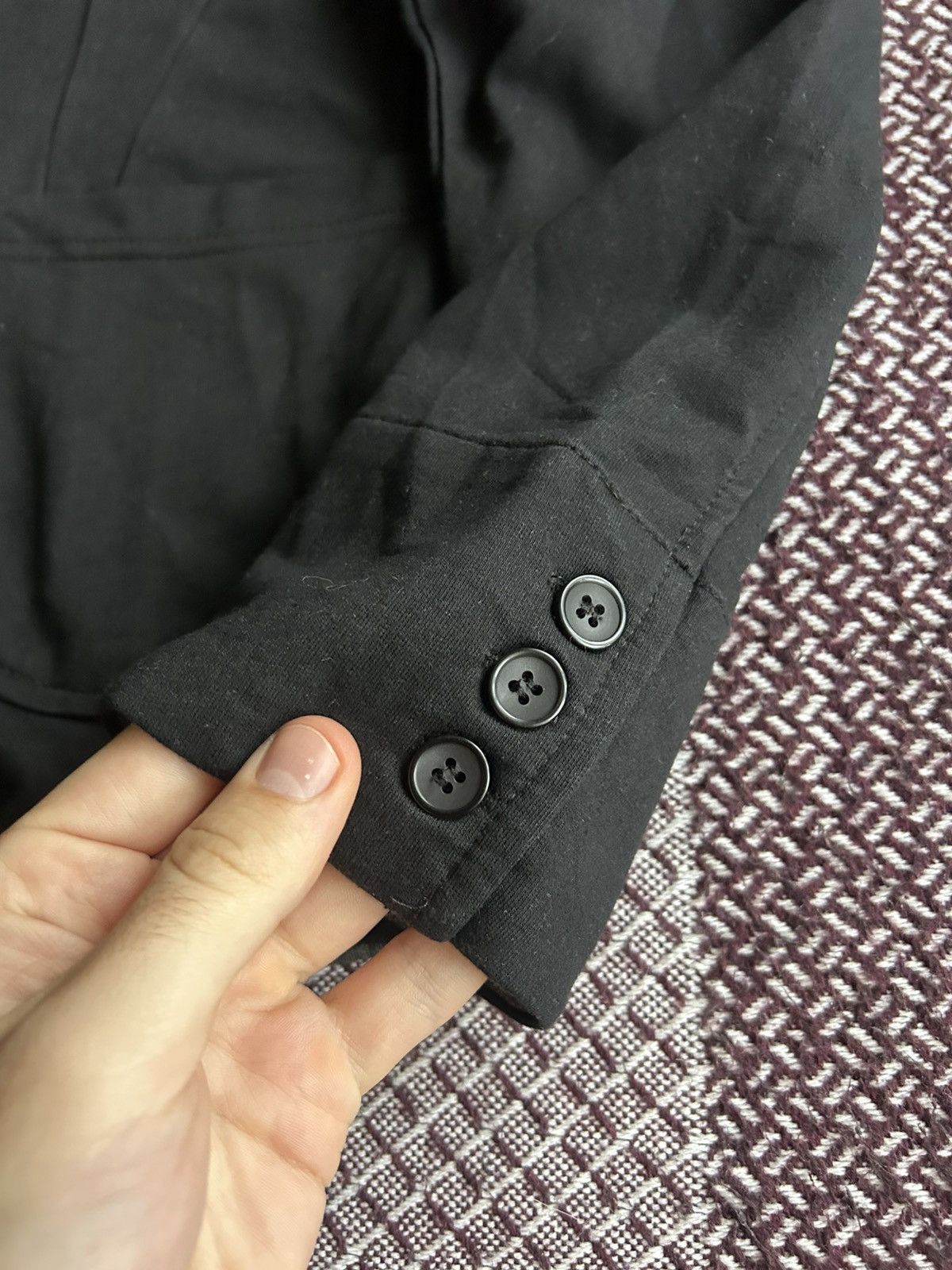 Japanese Brand Mens Blazer One Button KM027 Tokyo Japan 2002 Size XXL Rare Size 44R - 3 Thumbnail