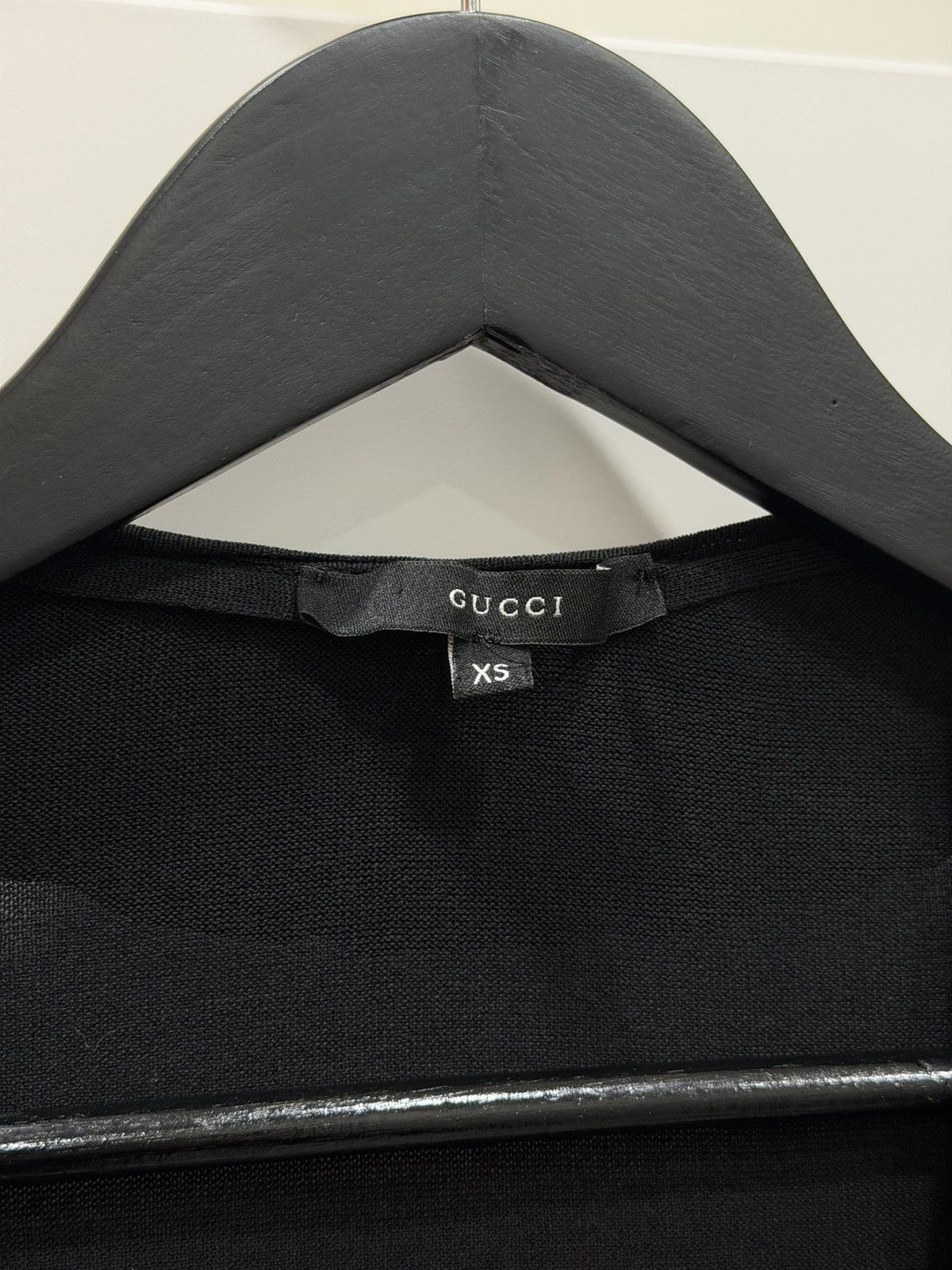 Gucci GUCCI by Tom Ford FW2000 Sheer Silk Hook Cropped Cardigan XS Size XS / US 0-2 / IT 36-38 - 10 Thumbnail