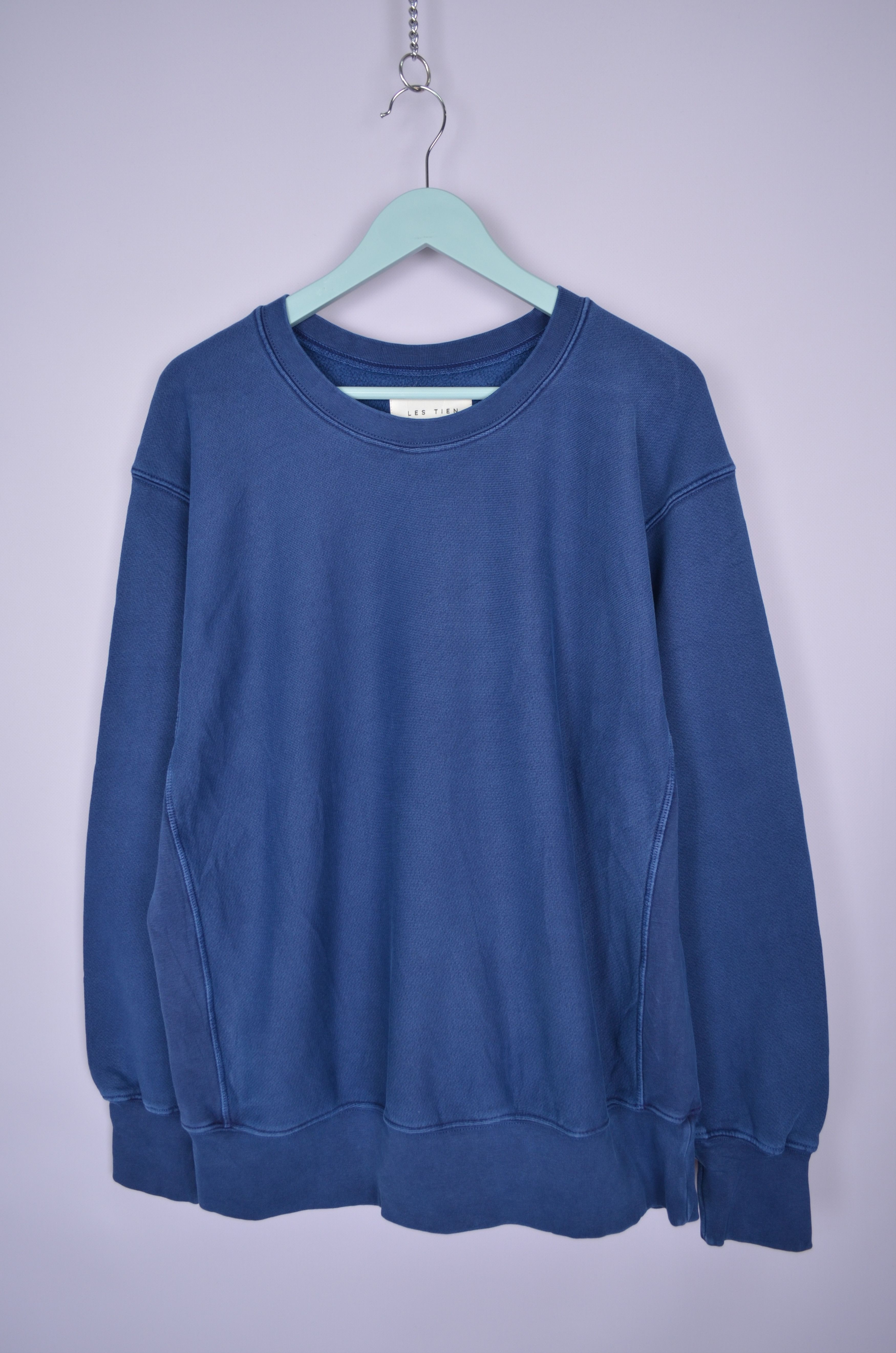 Designer × Les Tien LES TIEN Crewneck Garment Dyed Cotton Sweatshirt Size M USA Size US M / EU 48-50 / 2 - 1 Thumbnail