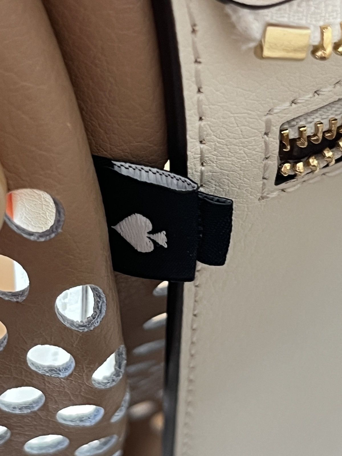 Kate Spade Kate spade Kip Perforated Leather Small Tote Size ONE SIZE - 13 Thumbnail