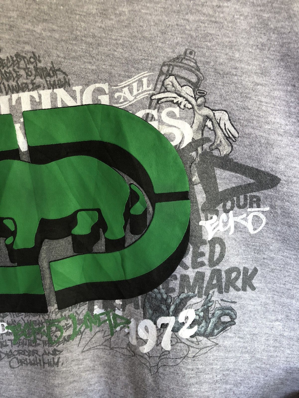 Ecko Unltd. × Vintage Vintage Y2K Ecko UNLTD Centre Logo Tshirt Size US L / EU 52-54 / 3 - 7 Thumbnail